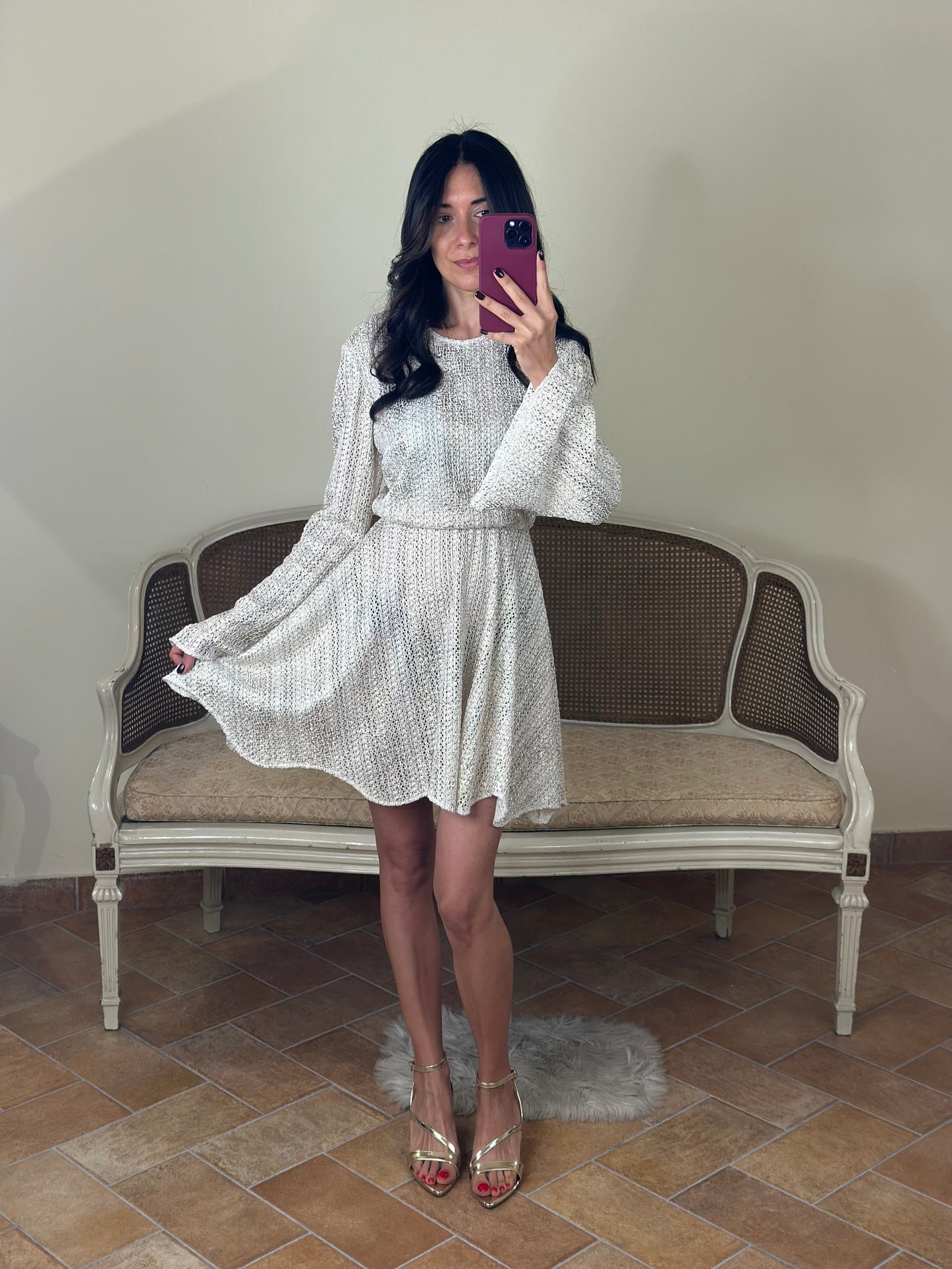 BohemianVí LASTI MINI DRESS Gold