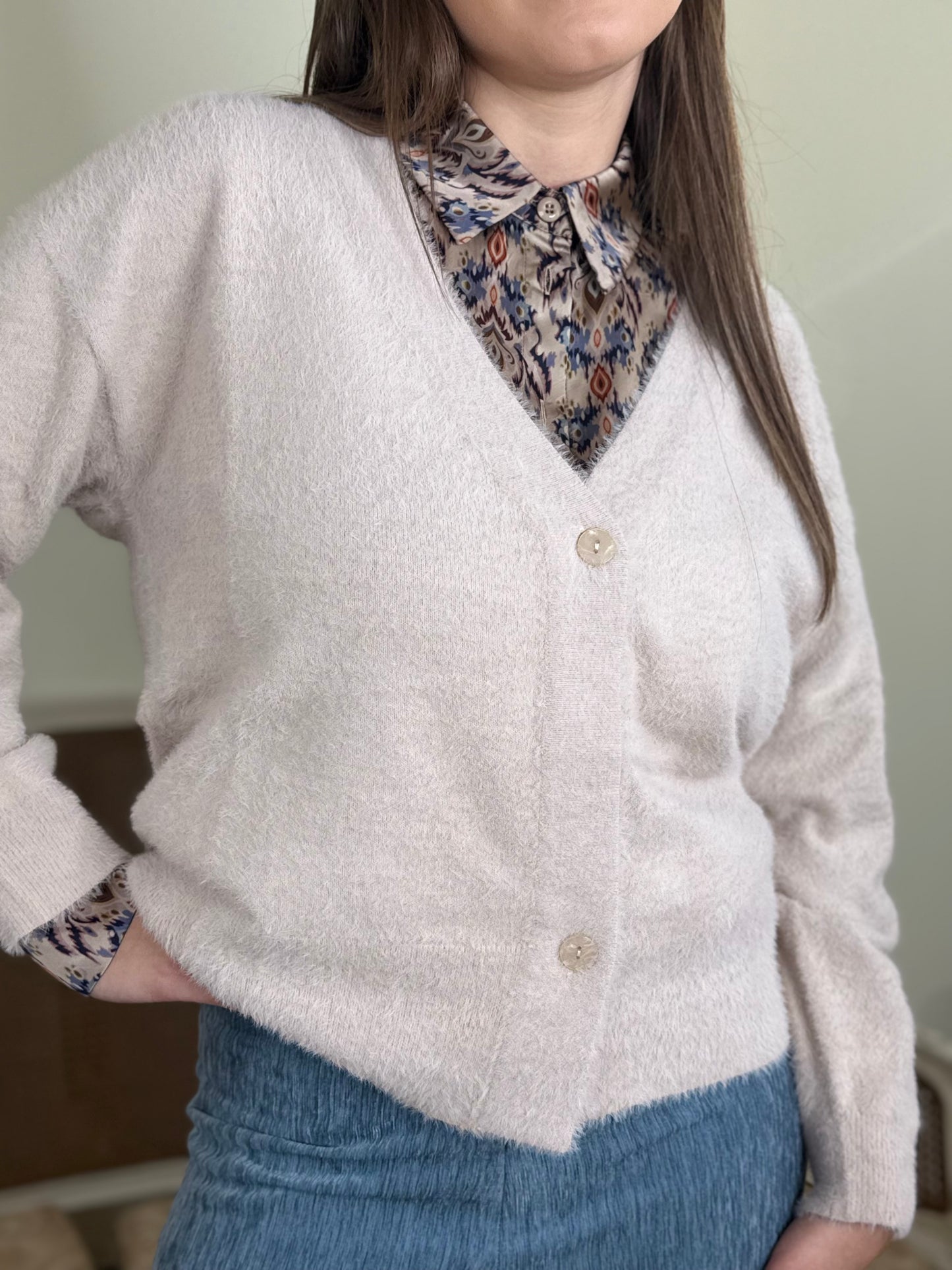 Anonyme Cardigan WOLF KNITWEAR beige