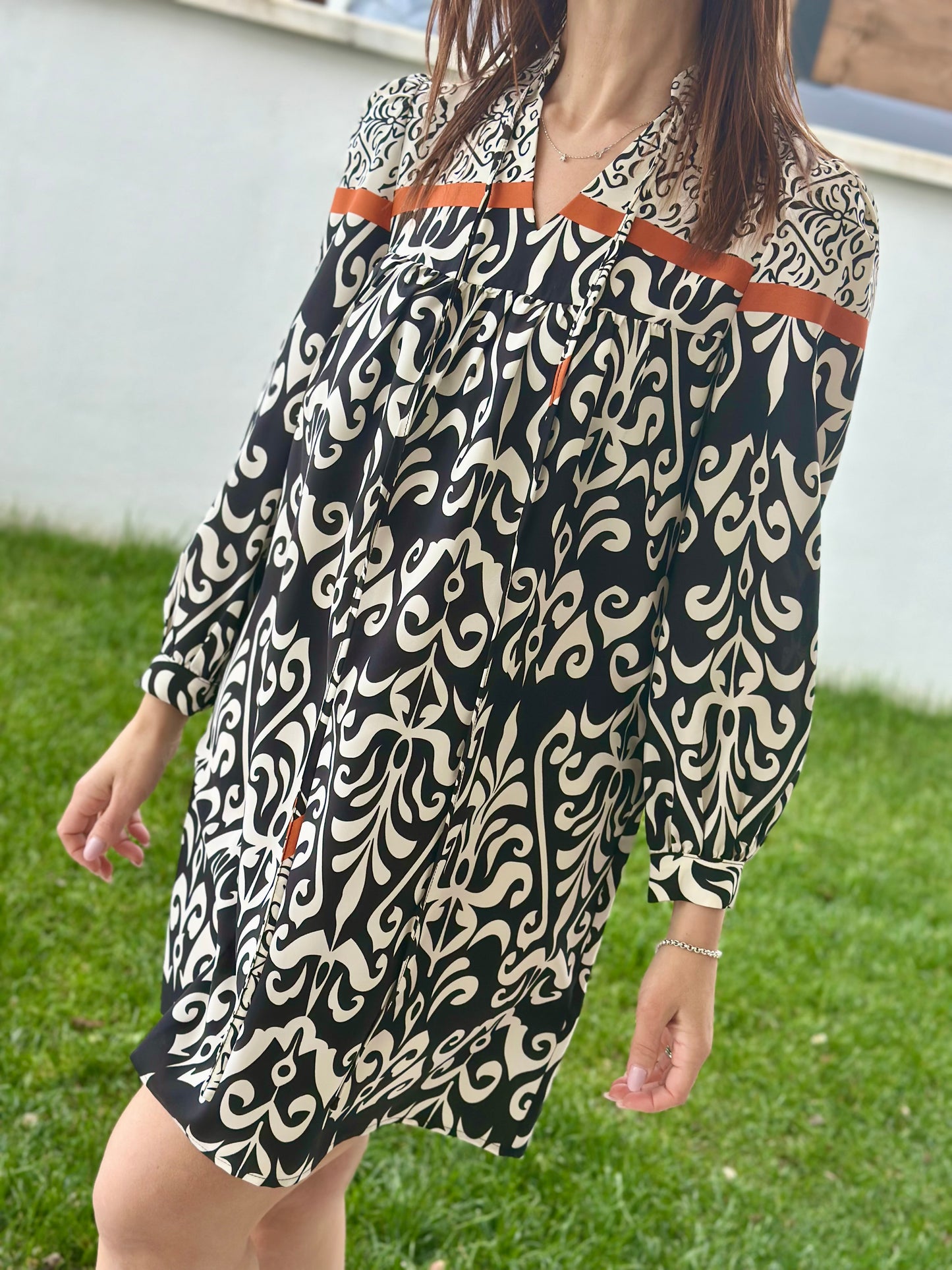 Anonyme Abito ARABESQUE DRESS multicolor