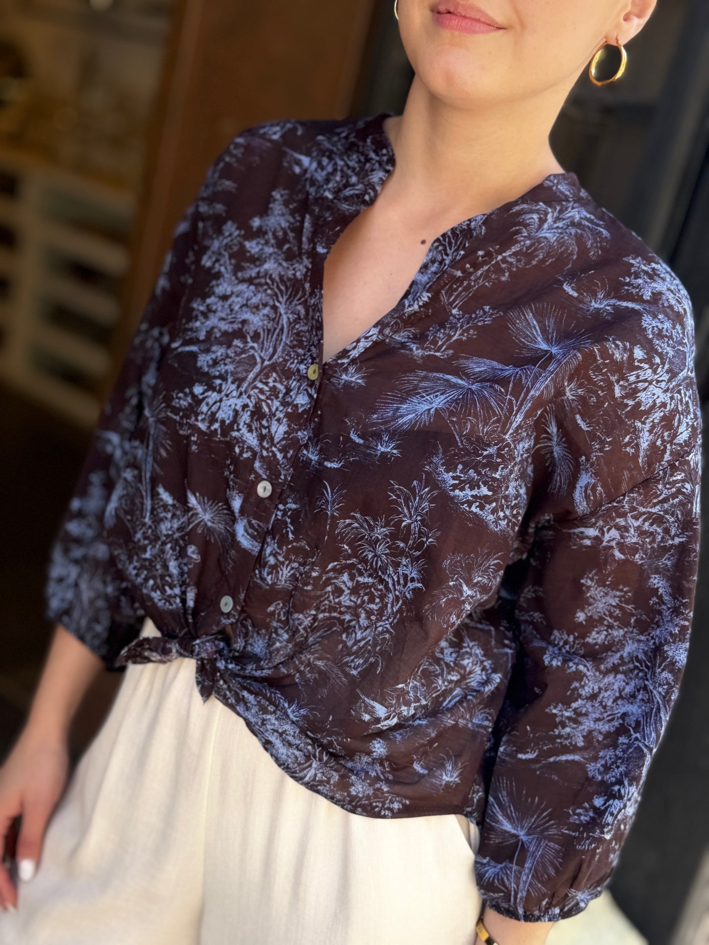 Tensione in Camicia con nodo Moro/celste