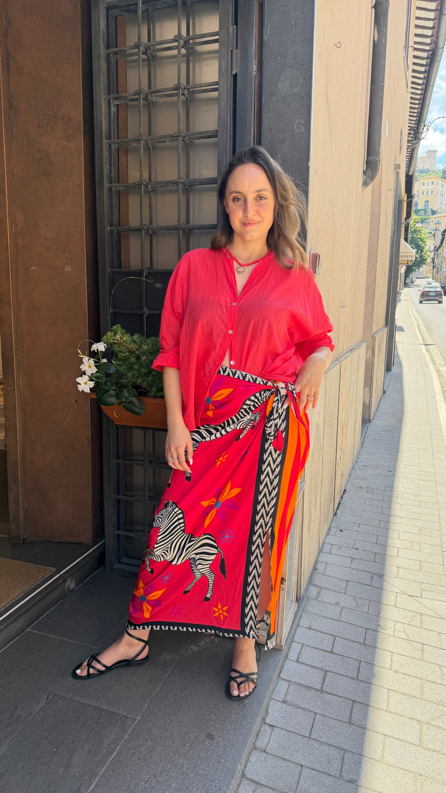 Tensione in Camicia FLAME RED