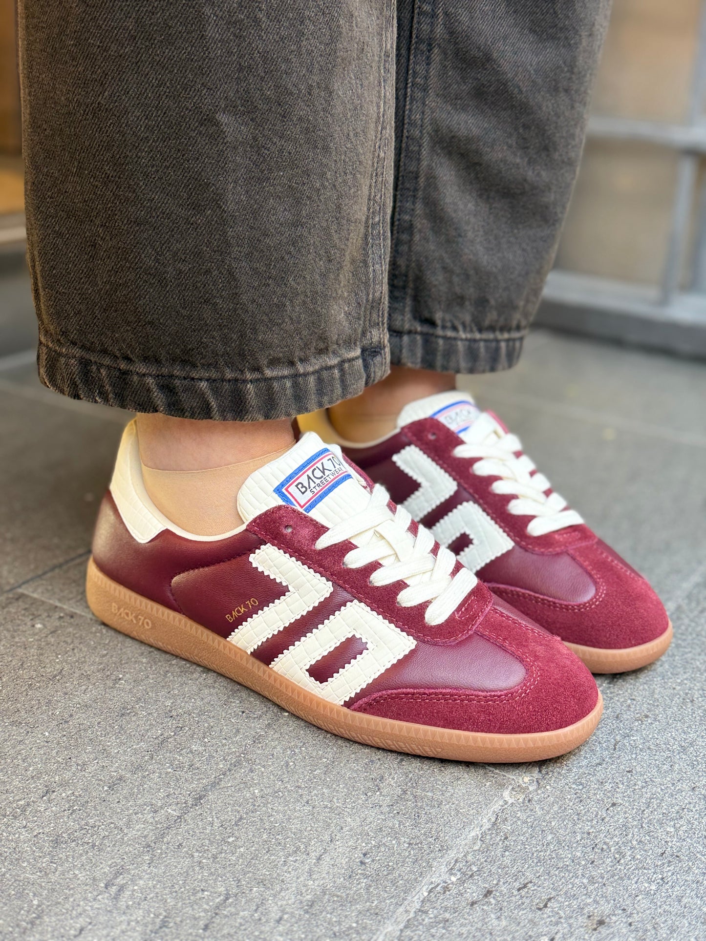 Back70 CLOUD SPONGE WINE SUEDE WINE MILK