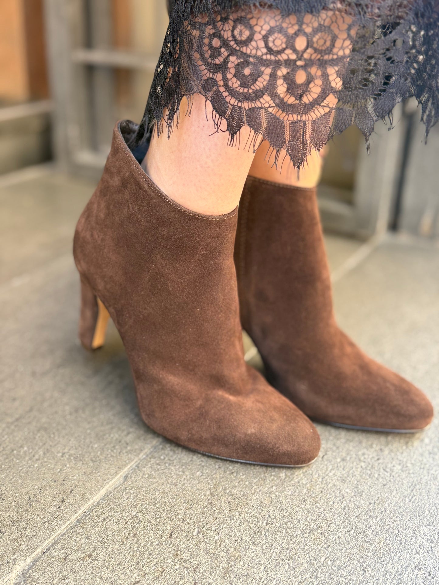 Elisa Lanci stivaletti scavigliato MORO