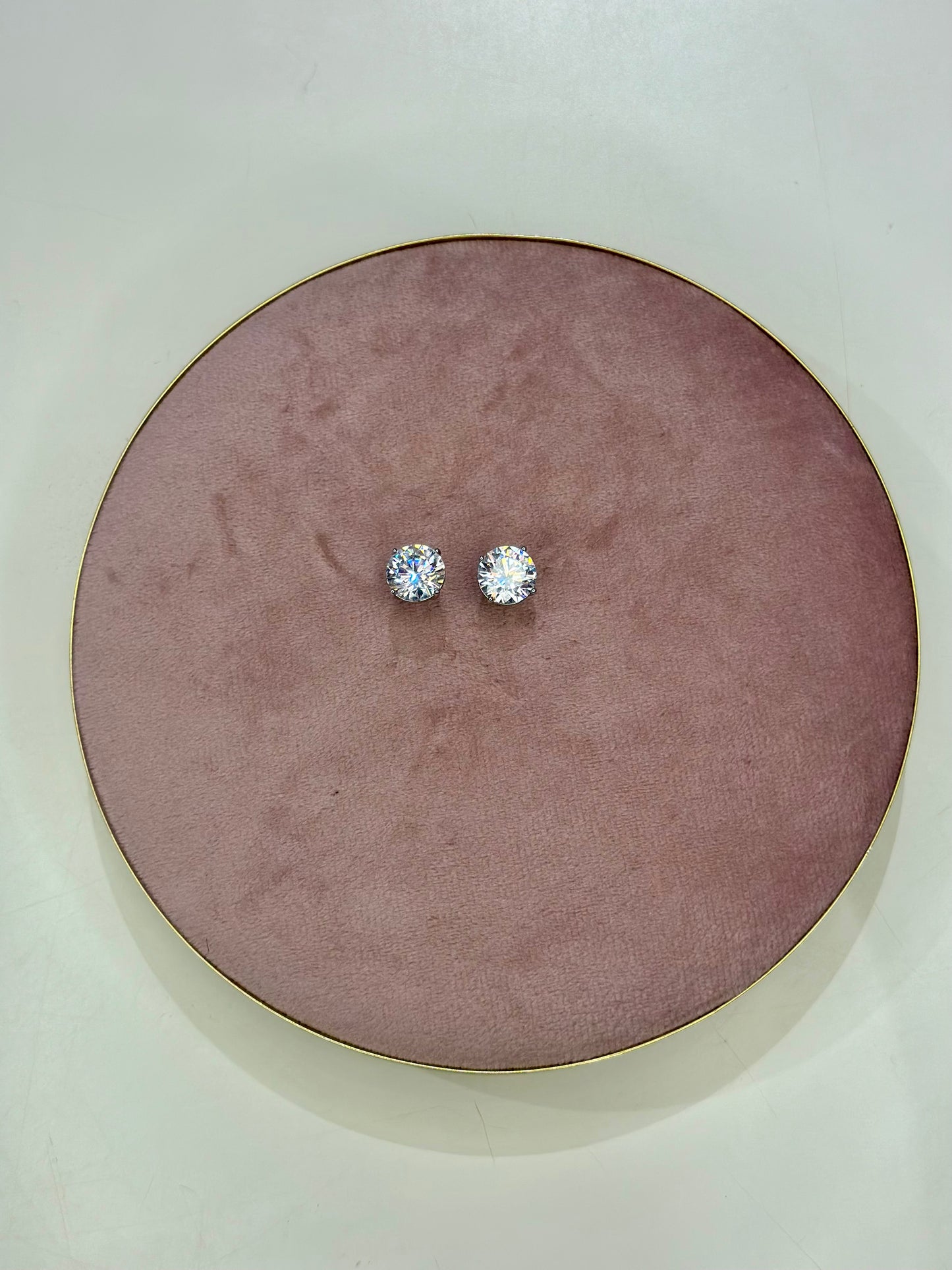 Orecchini punto luce argento