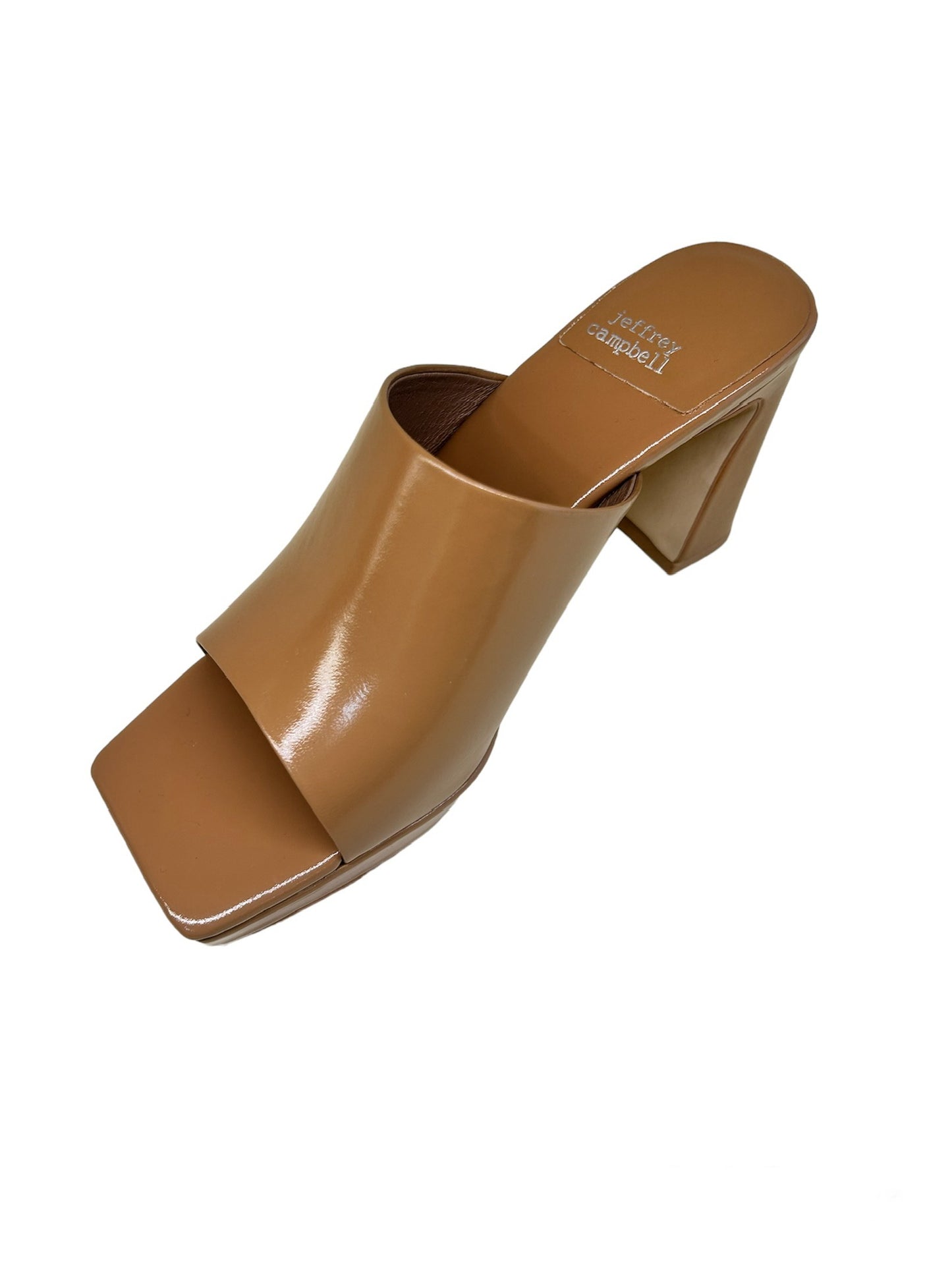 Jeffrey Campbell CAVIAR sabot dark beige