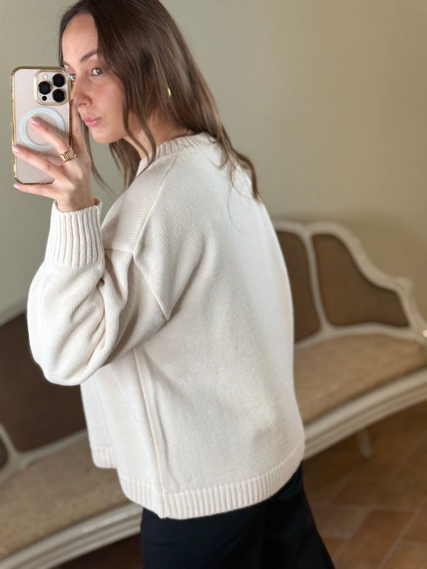 Tensione in Maglia N°5 PANNA