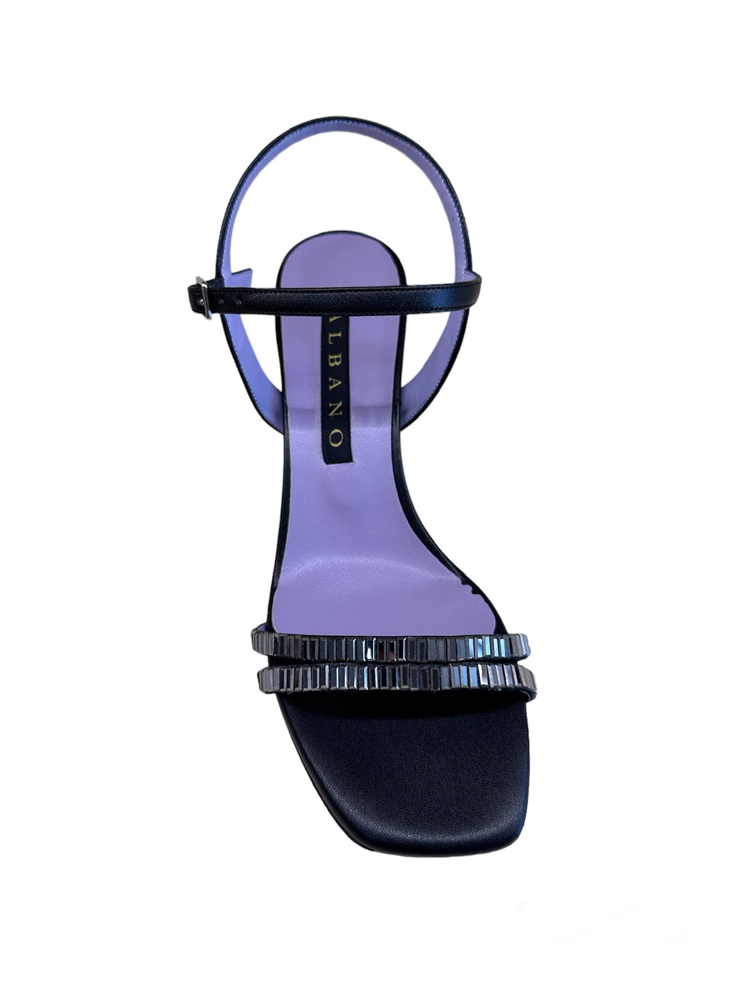 Albano sandalo diamond nero