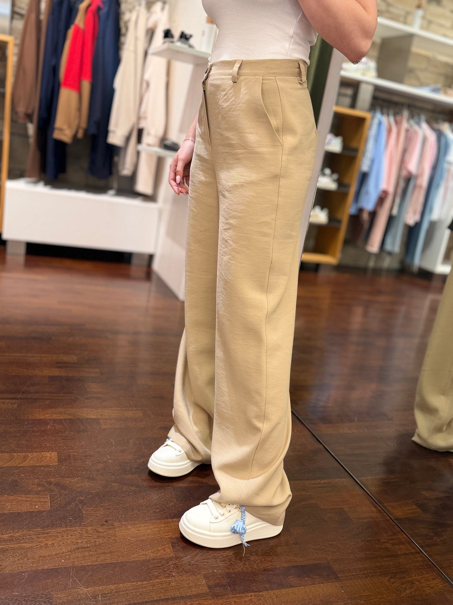 Haveone Pantalone Gamba dritta Safari