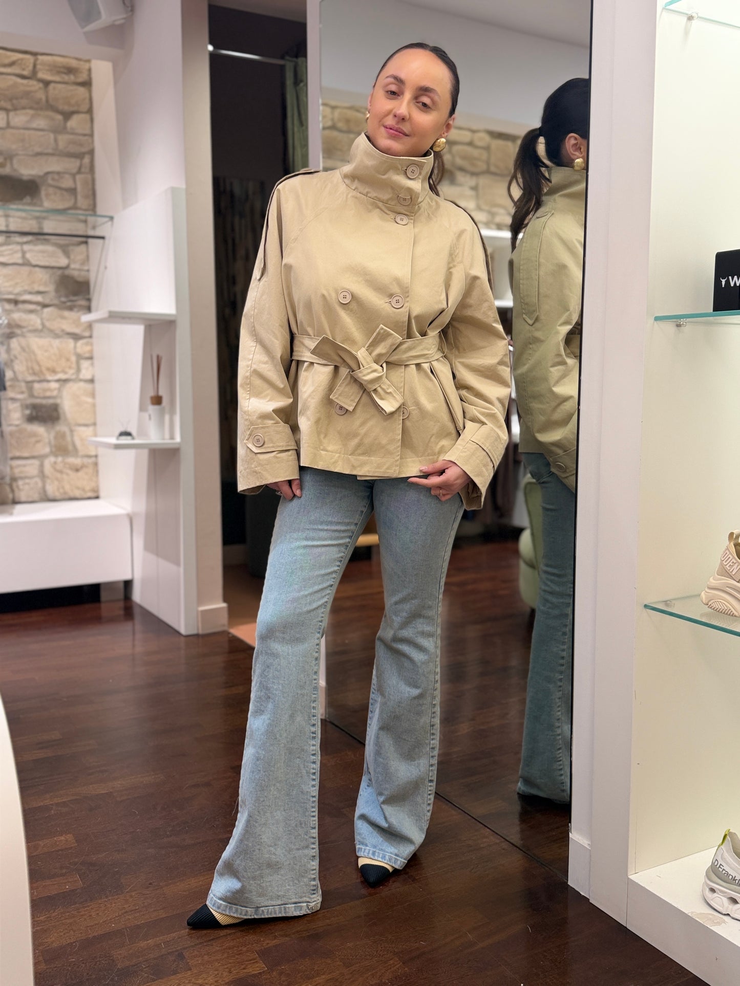 Tensione in Trench Beige