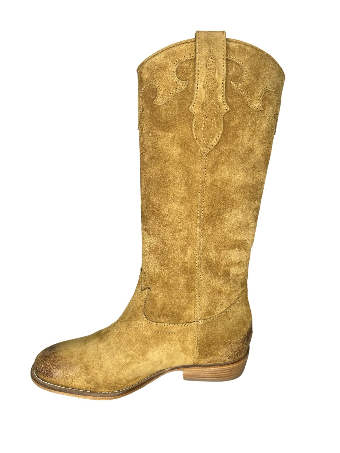 Curiositè Stivale camoscio Portogallo con impunture