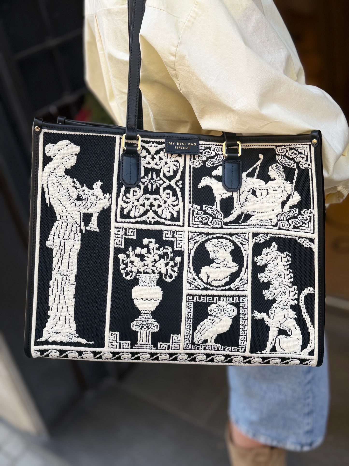 My Best Bag Atena Agora Black/white