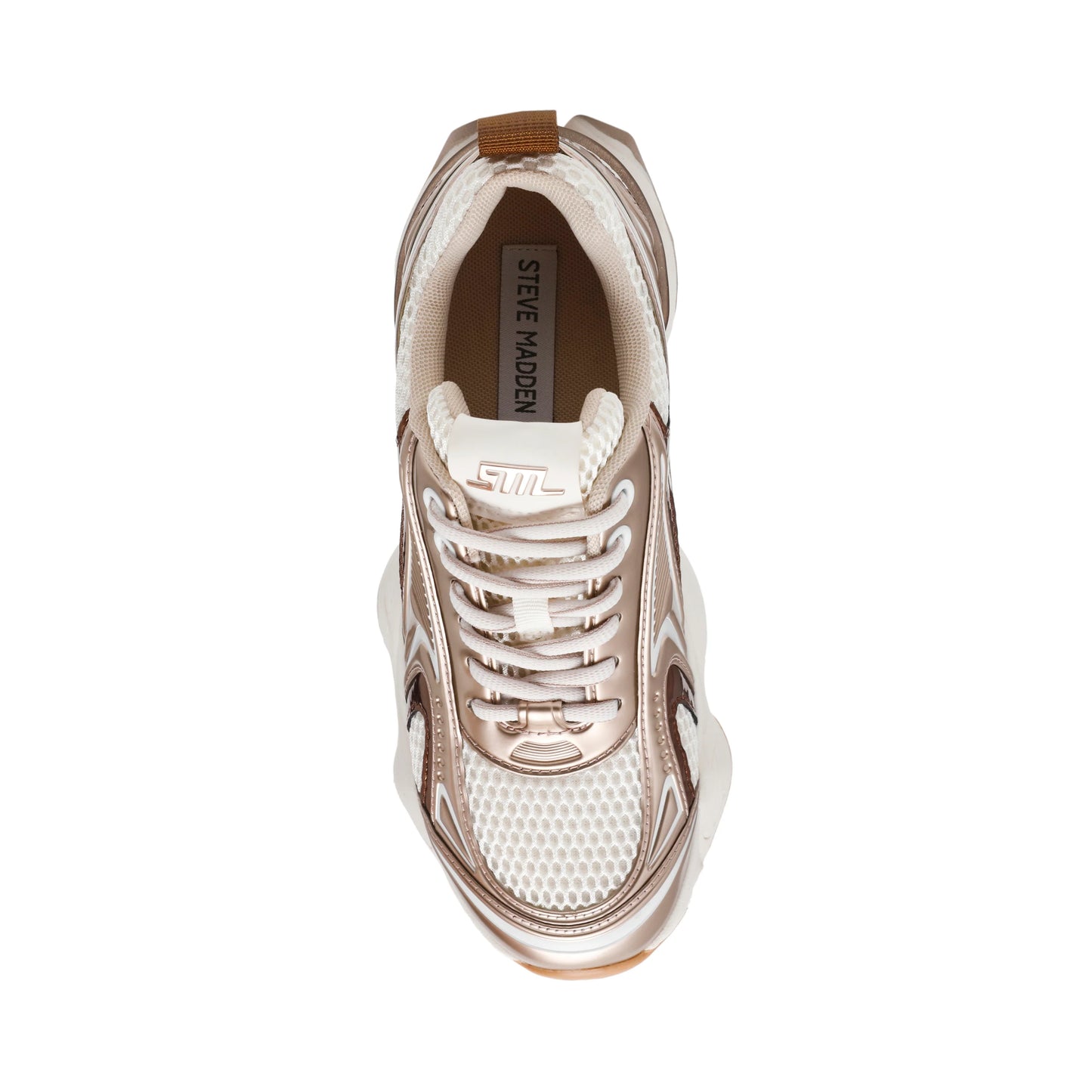 Steve Madden SPEEDSTER-E silver/gold cream