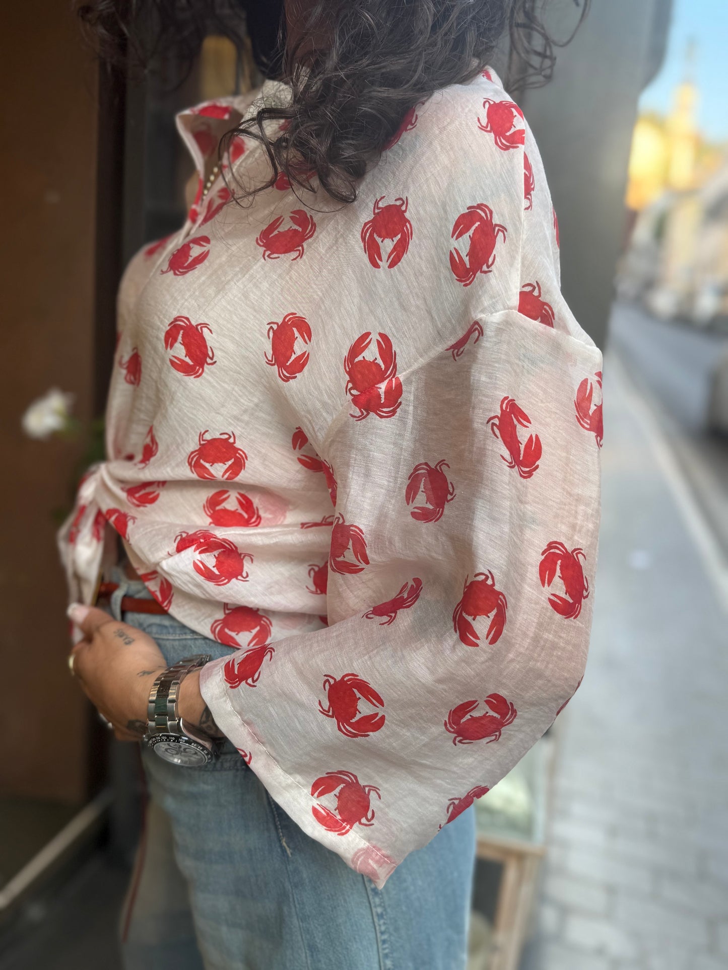 Camicia CRAB in lyocell
