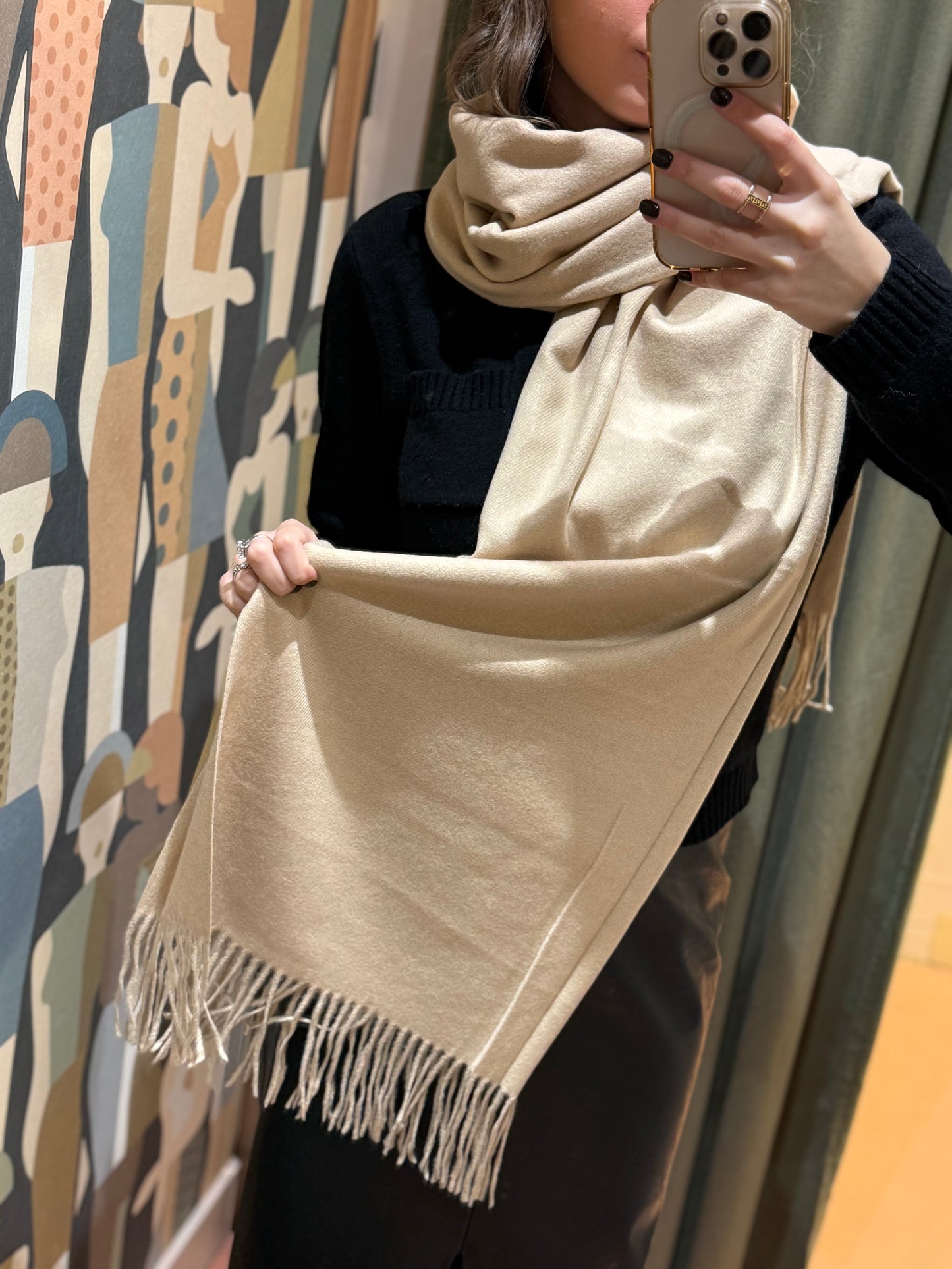 Sciarpa 100% viscosa ( disponibile in più colori)