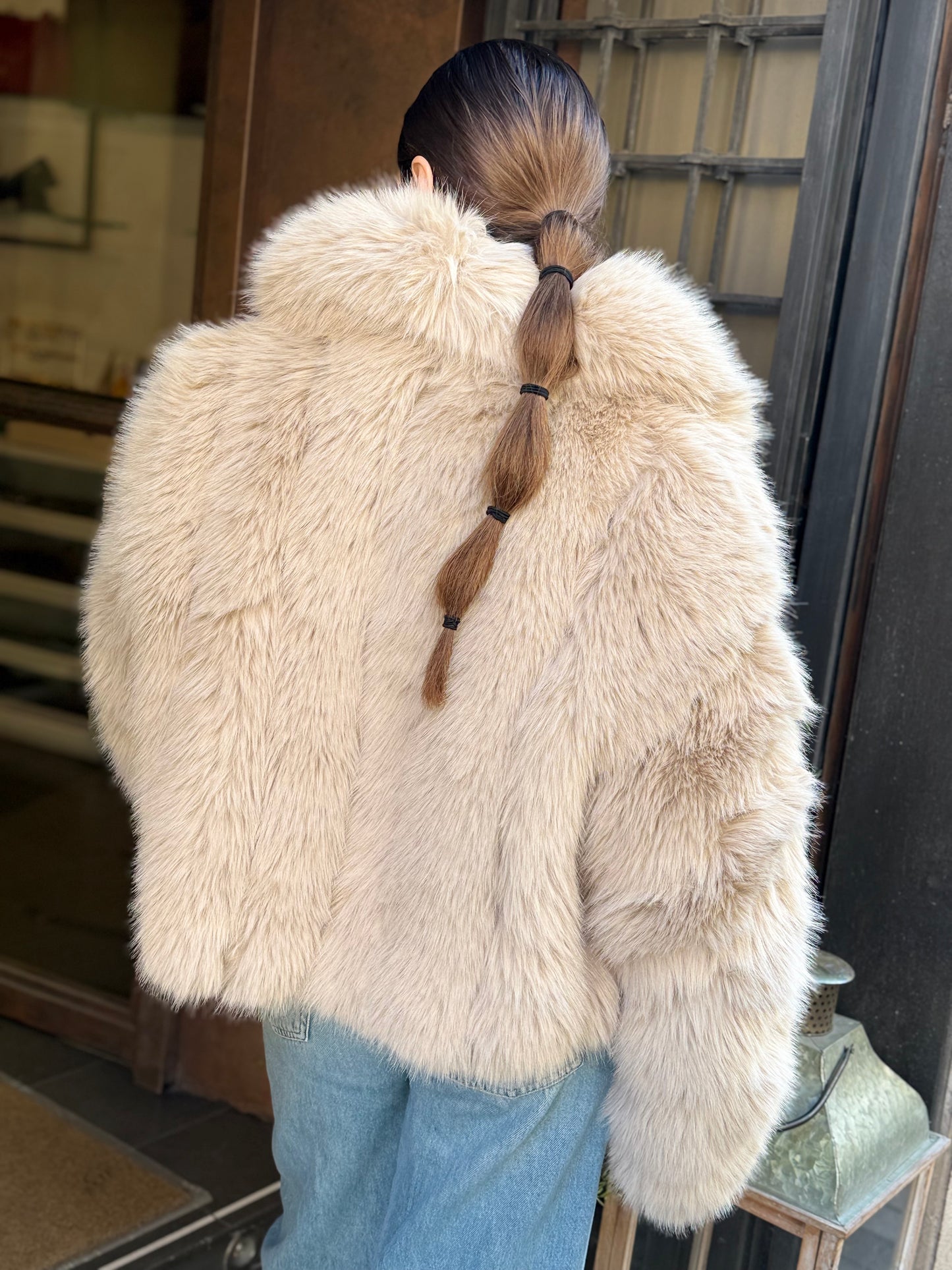 Ecopelliccia OLIMPIA Beige