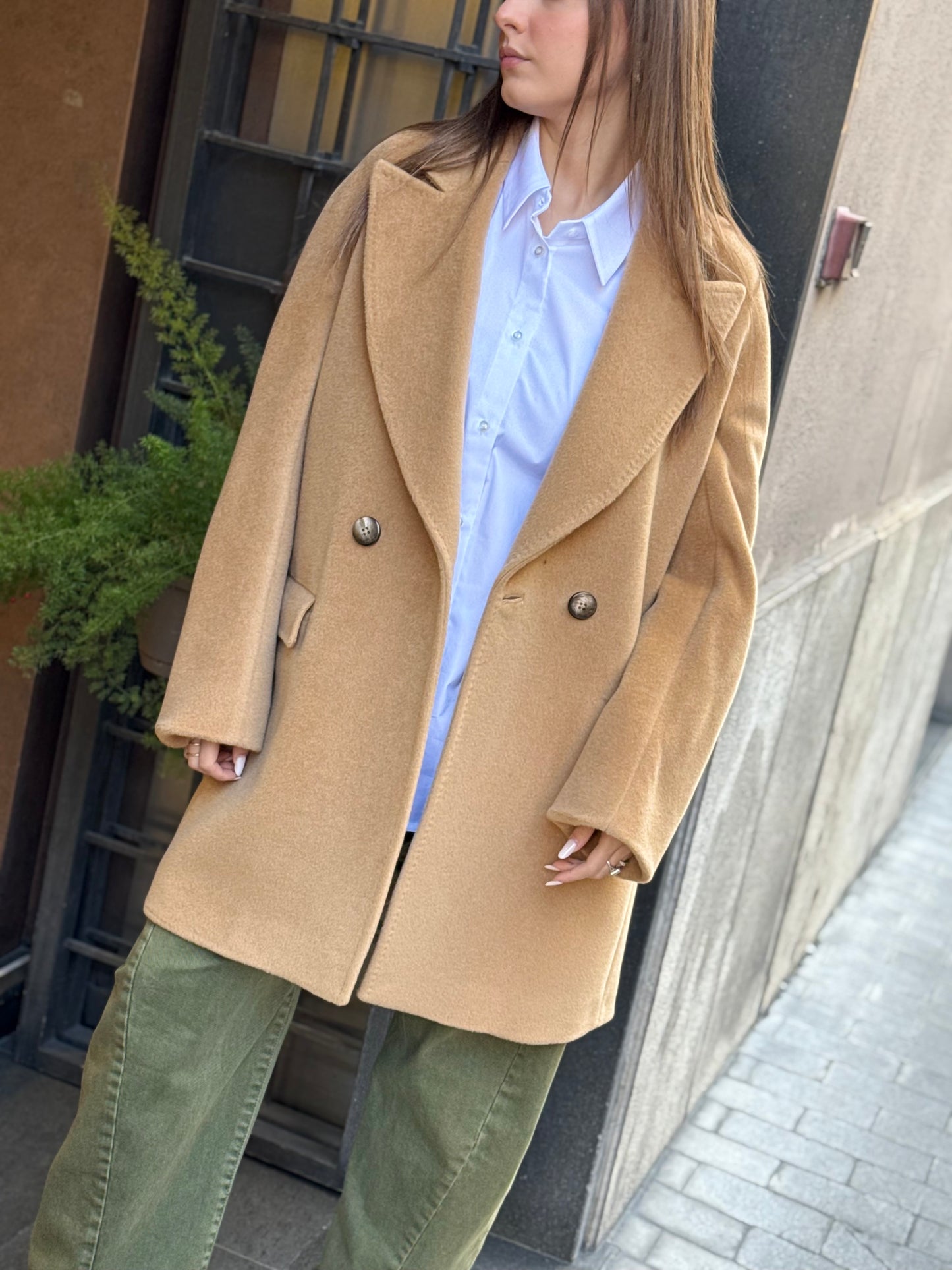 Chiarulli Cappotto SIBILLA beige