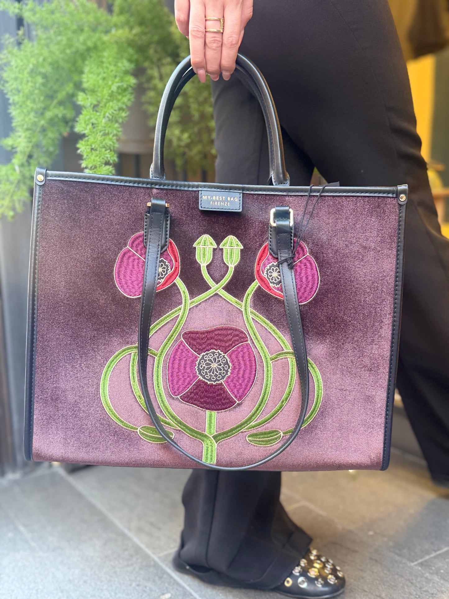 My Best Bag ATENA HERBARIUM POPPY