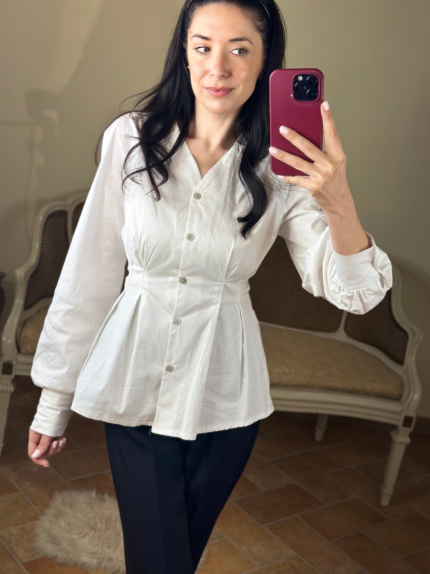 Camicia " LUISA" bianca