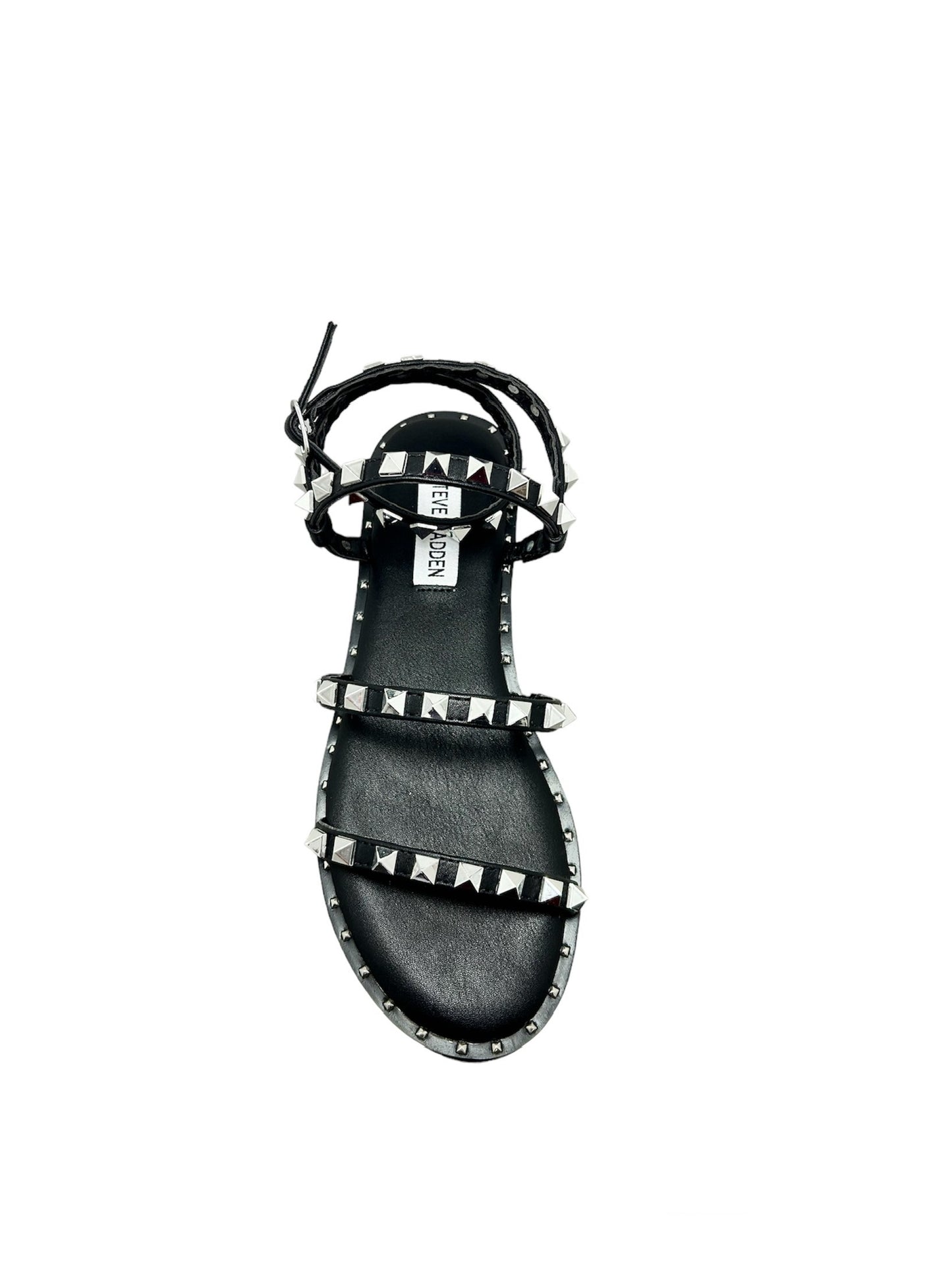 STEVE MADDEN sandalo basso TRAVEL BLACK BLACK