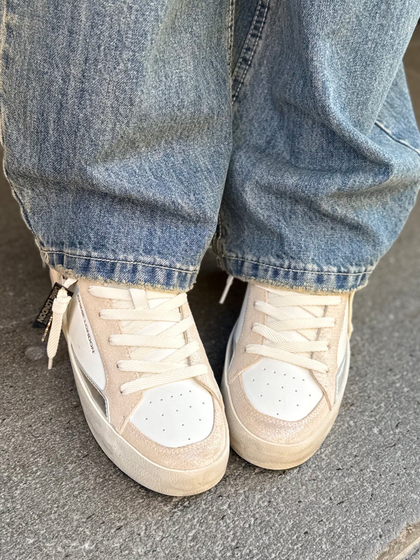 Crime London WEDGE CHAMPAGNE DUST