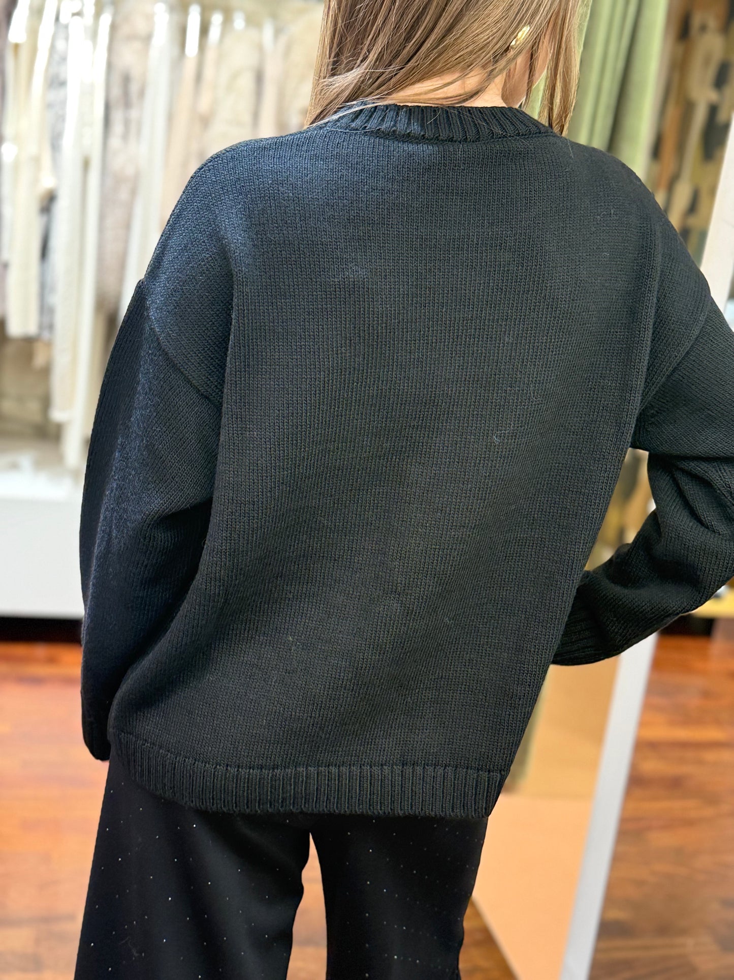 Tensione in Maglia "RUE CAMBON" NERA