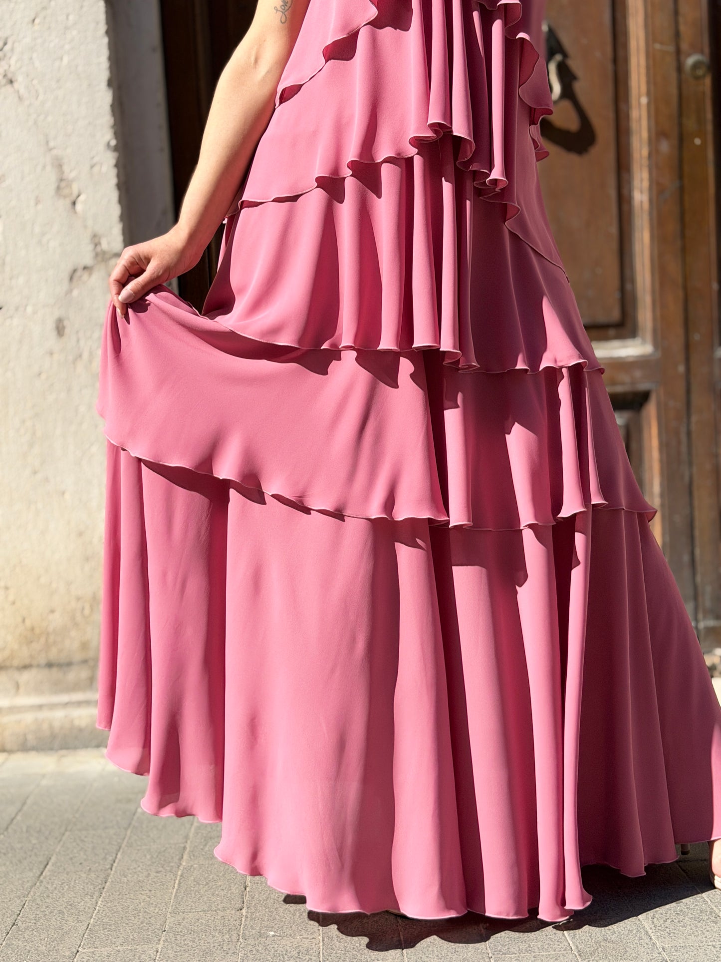 Silence milited New Lilly Dress PINK