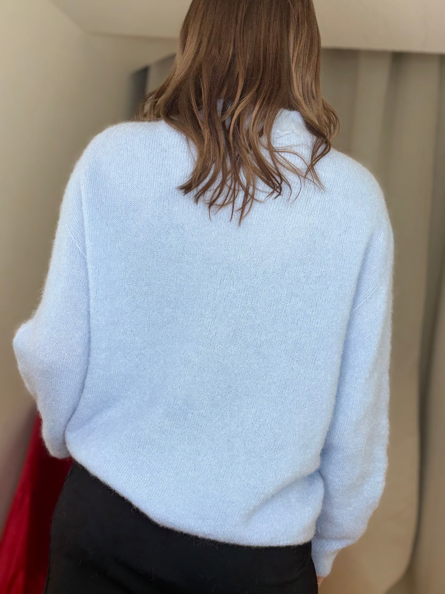 Maglia in baby alpaca CELESTE