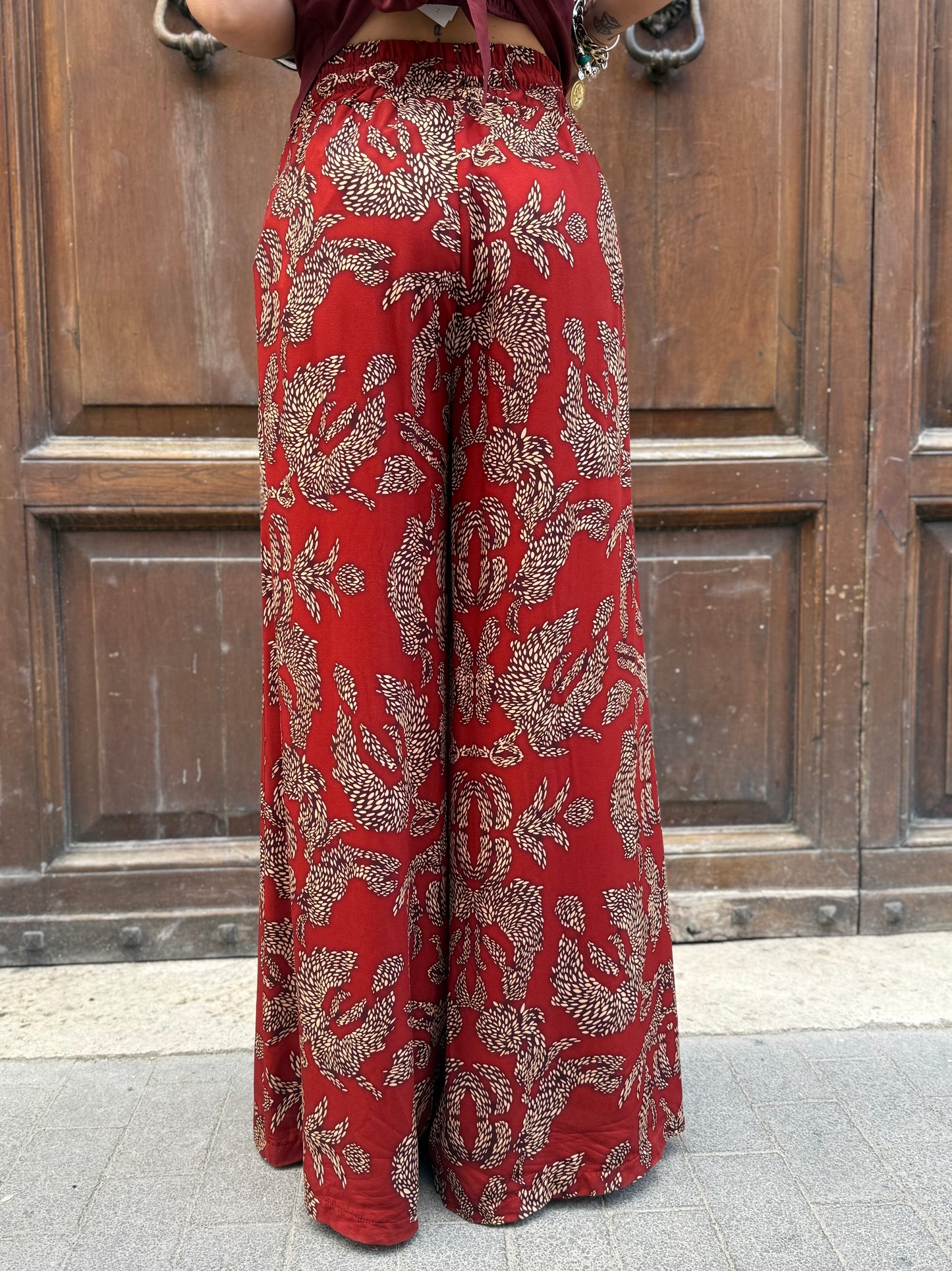 Haveone Pantalone Fantasia in viscosa