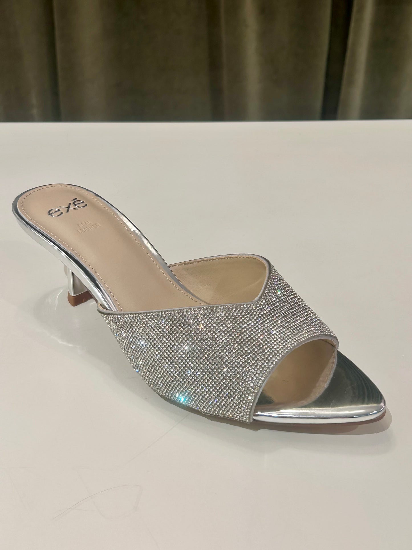 Exè Sabot STRASS ARGENTO