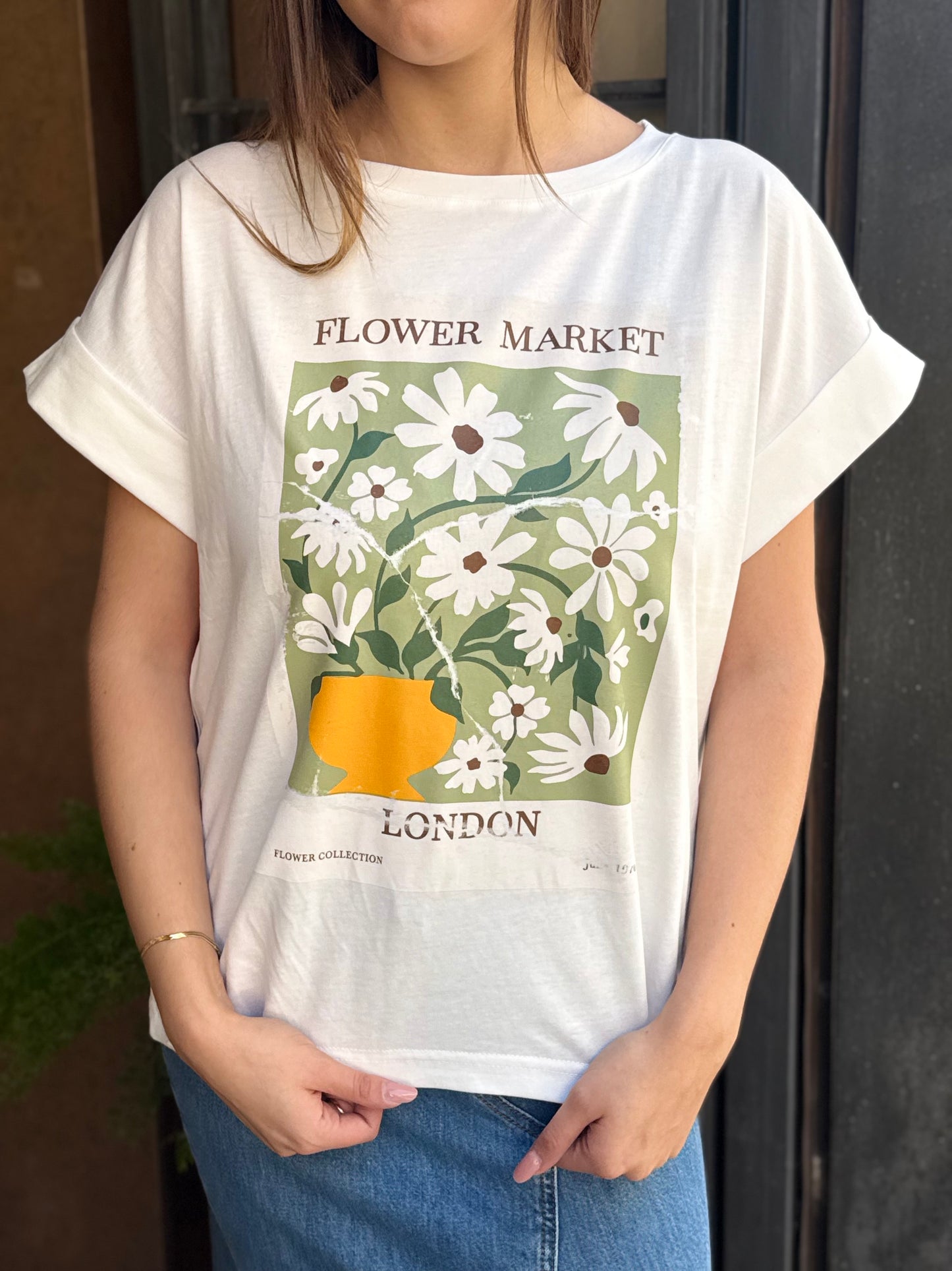 T-shirt " FLOWER MARKET"