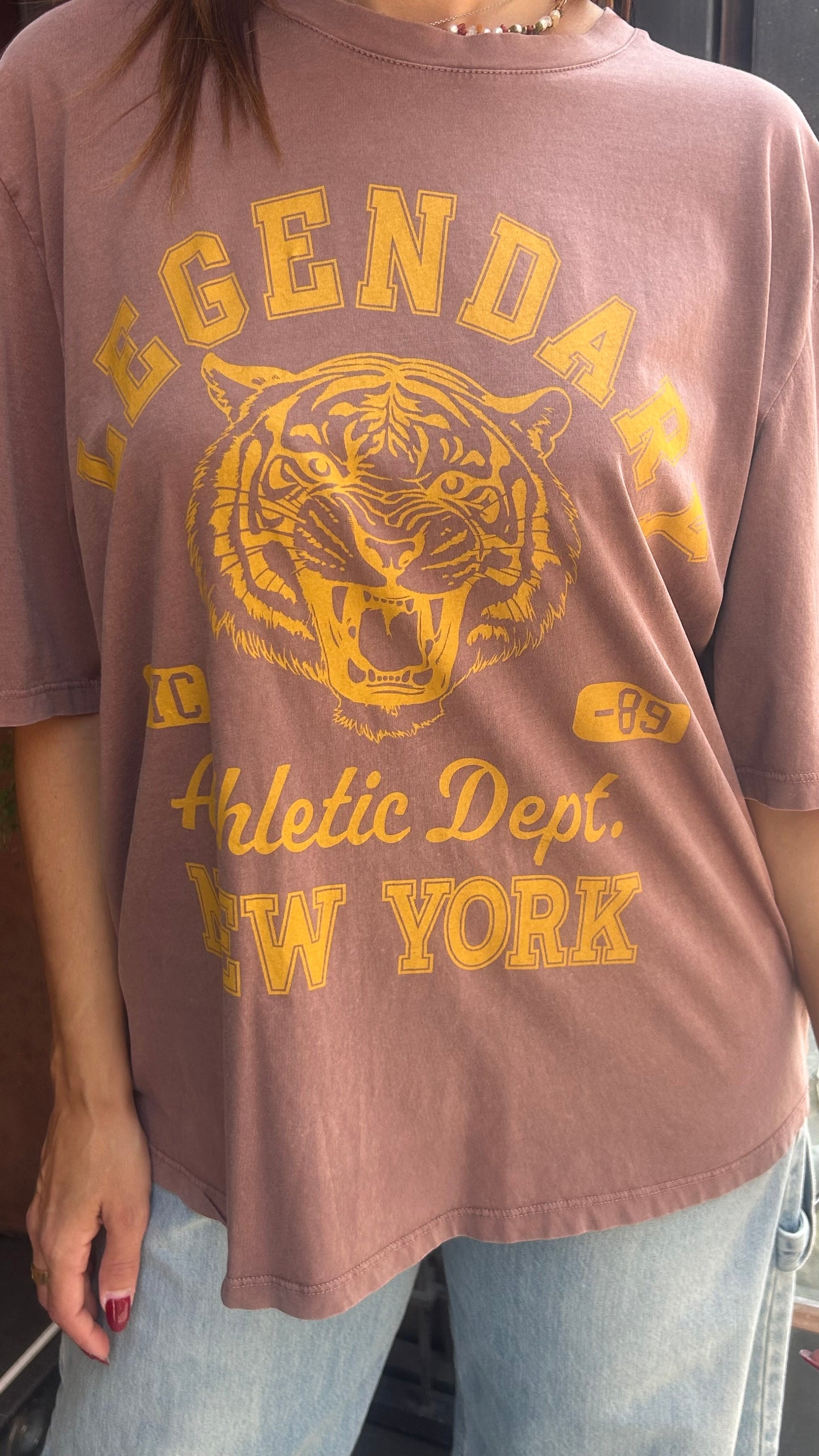 Tensione in T-shirt stampa TIGER