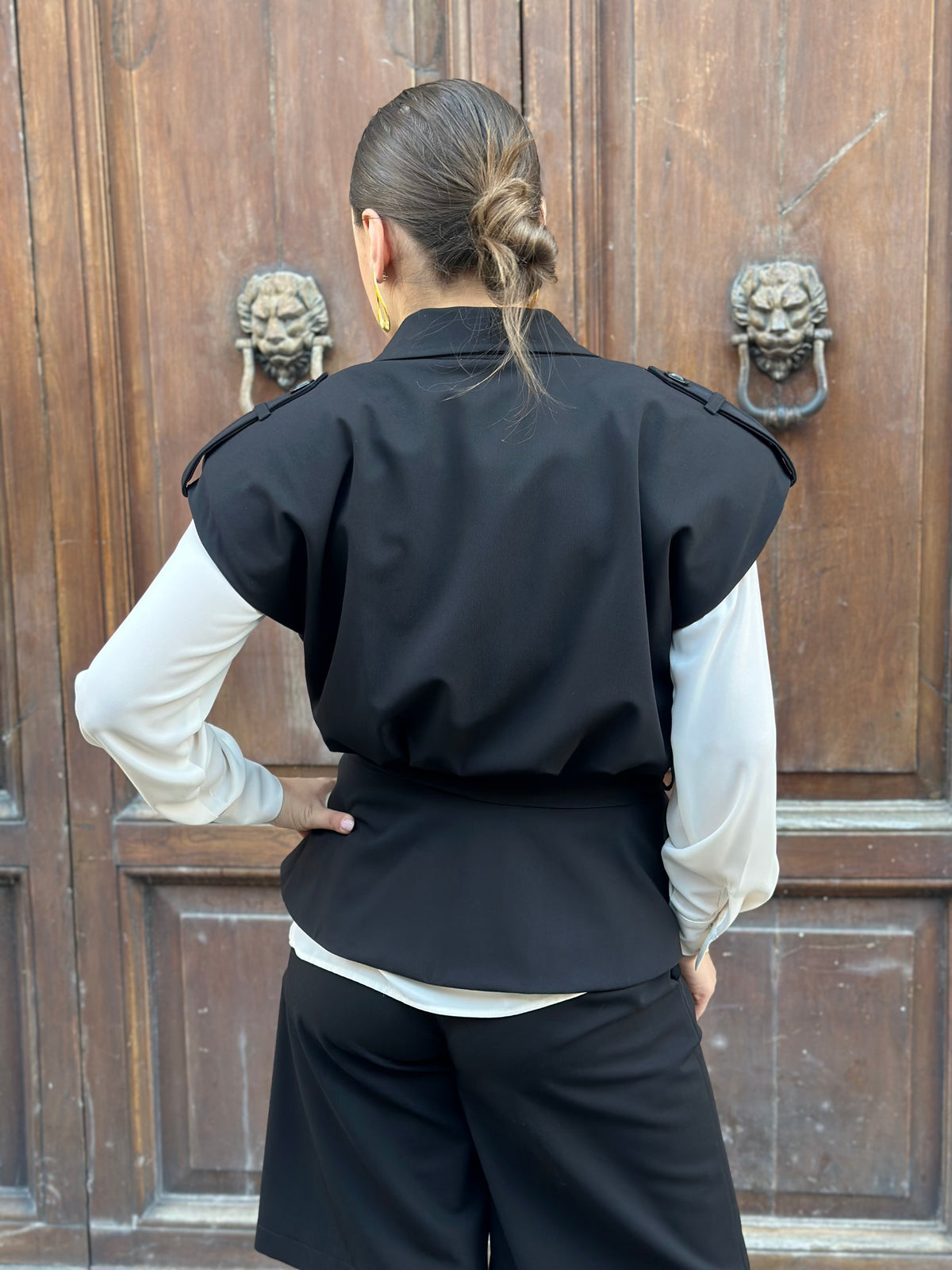 Silence Limited OPPOSYTE GILET NERO