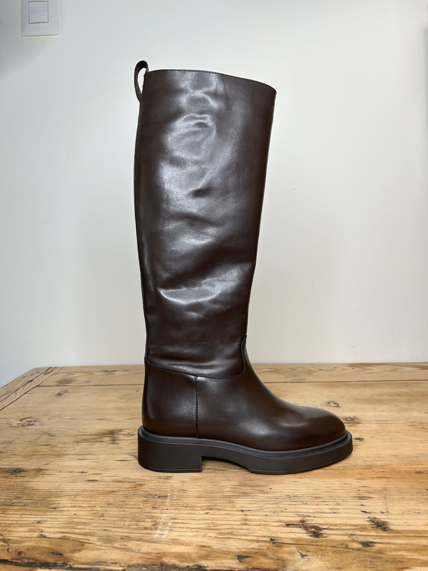 Elisa Lanci stivale tubolare moro