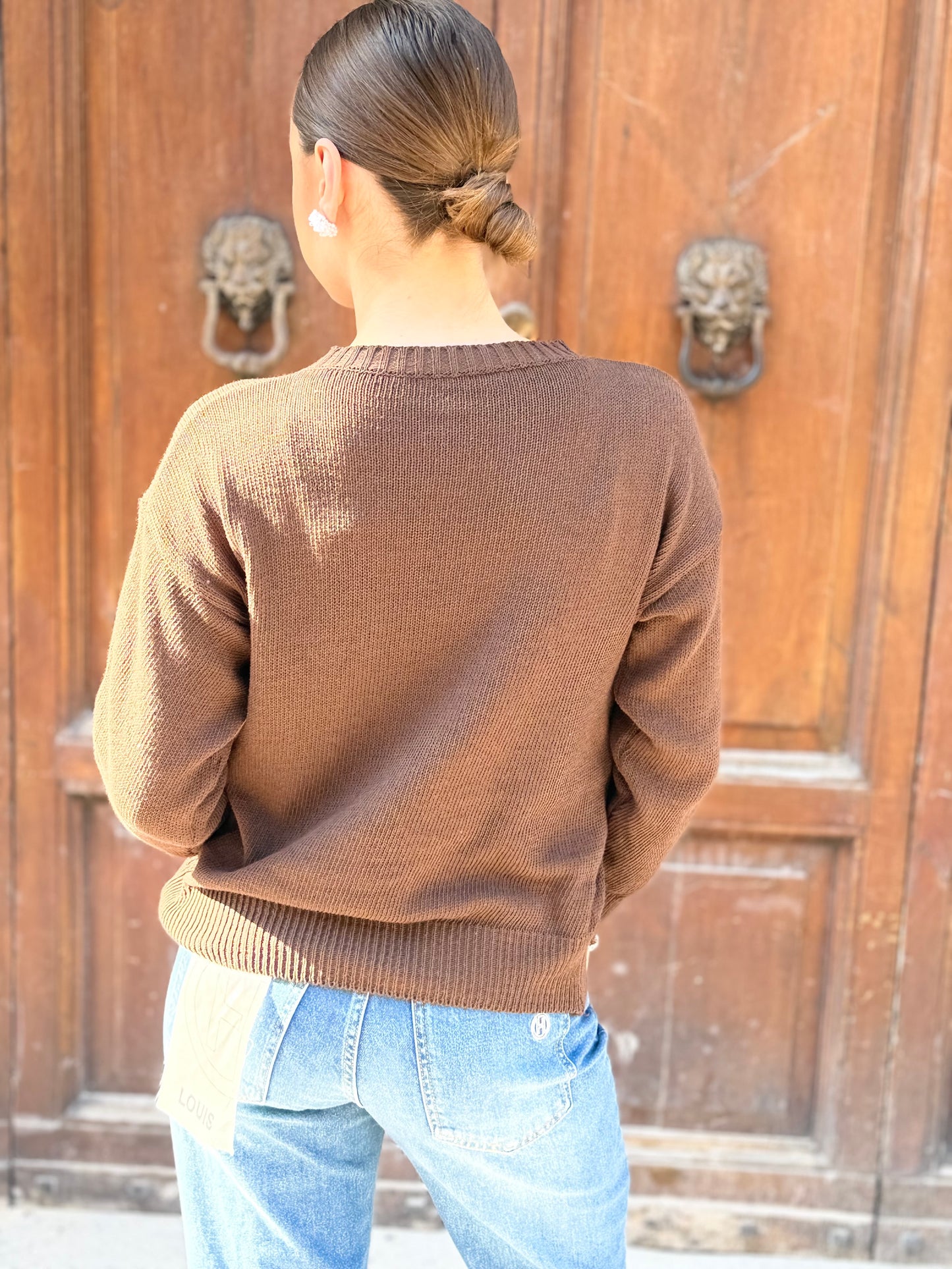 Maglia " Je T'aime Paris" CIOCCOLATO