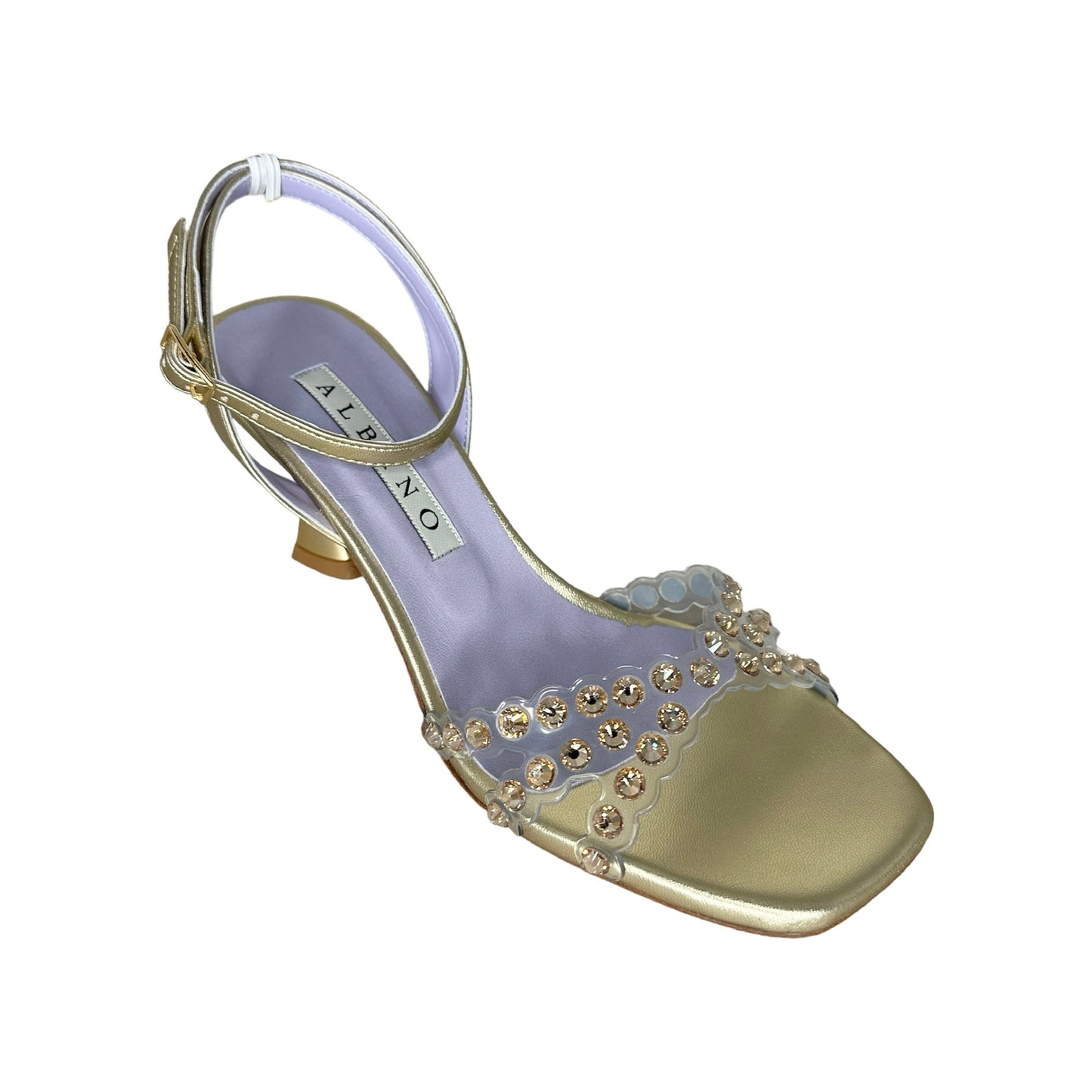 Albano sandalo con plexiglass