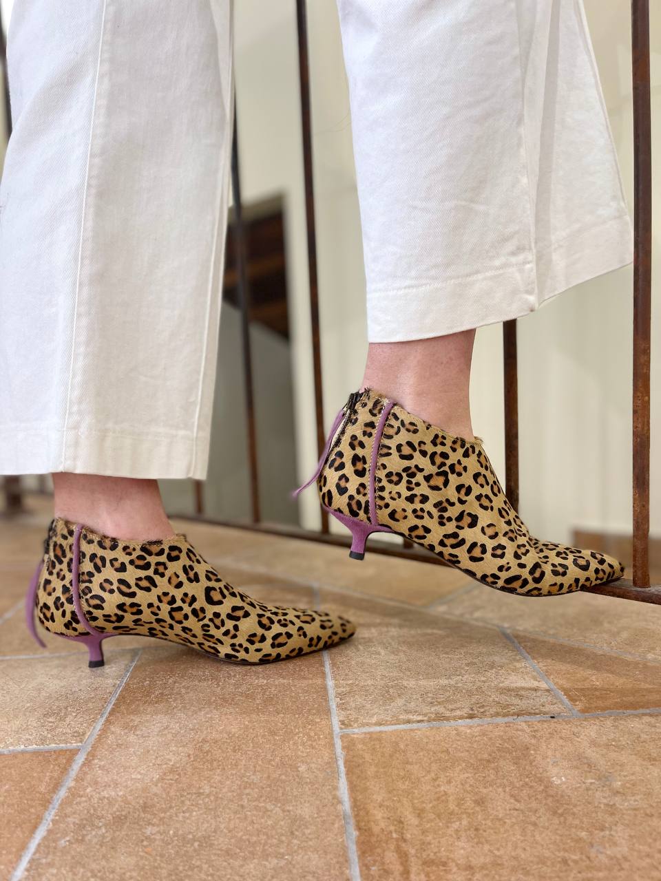 Gio+ Scavigliato in cavallino maculato