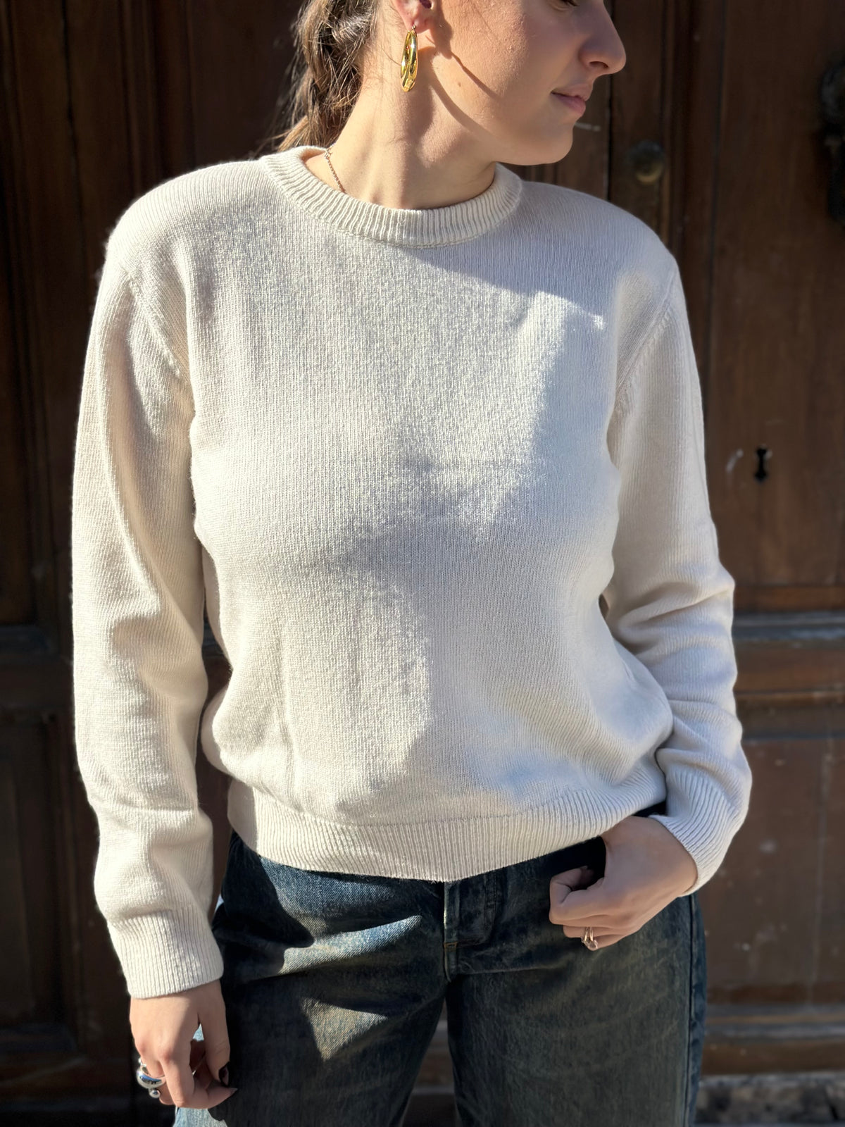 Tensione in maglia spalla imbottita  (disponibile in più colori)