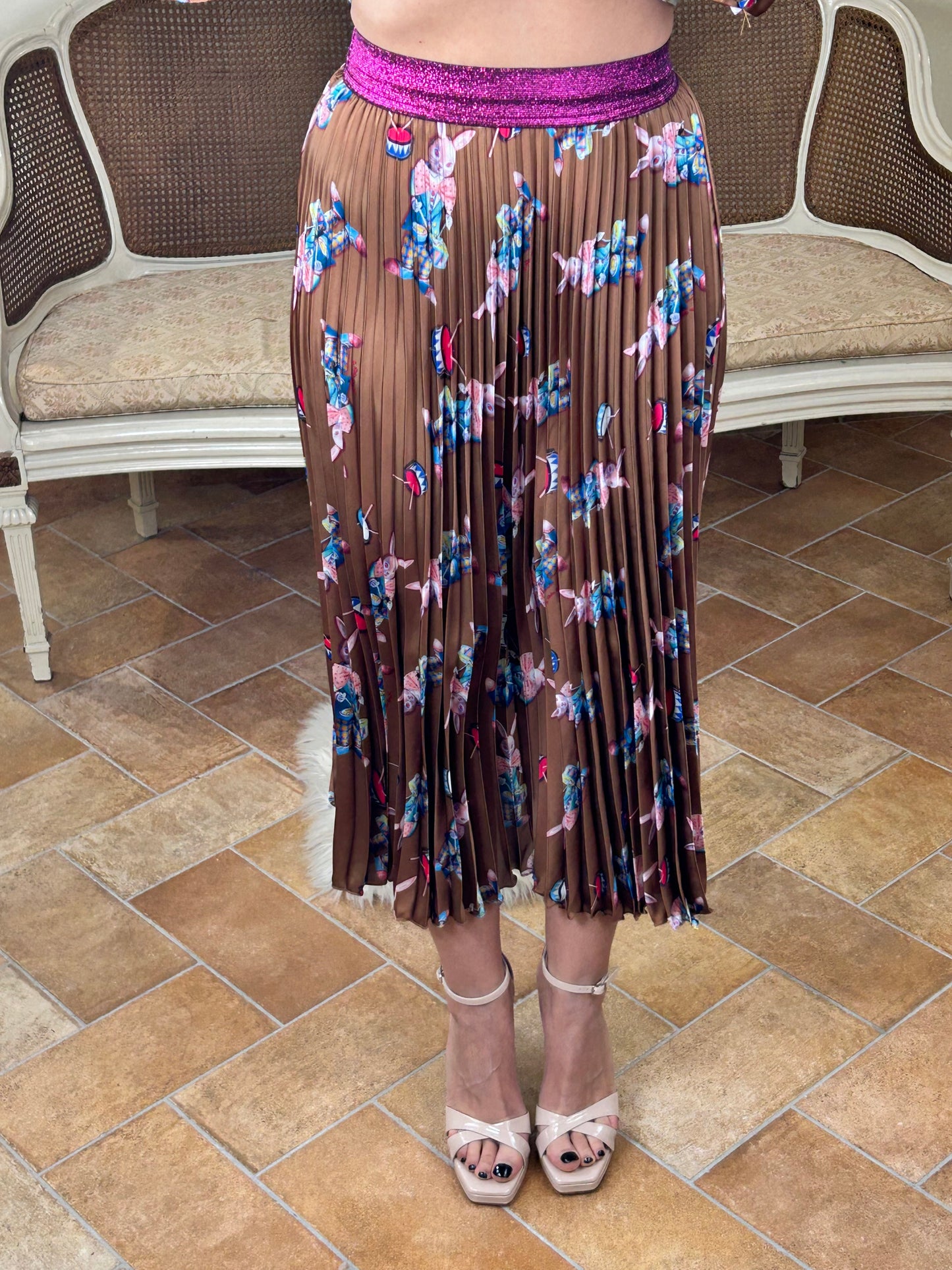 Il Thè delle 5- Gonna Plissè Rabbit