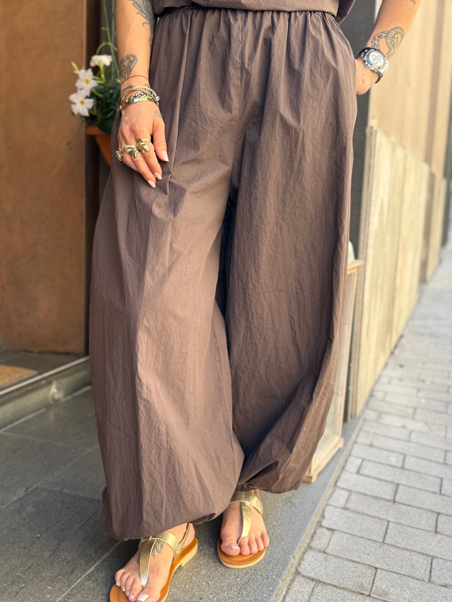 Pantalone parachute (disp. in più varianti colori)