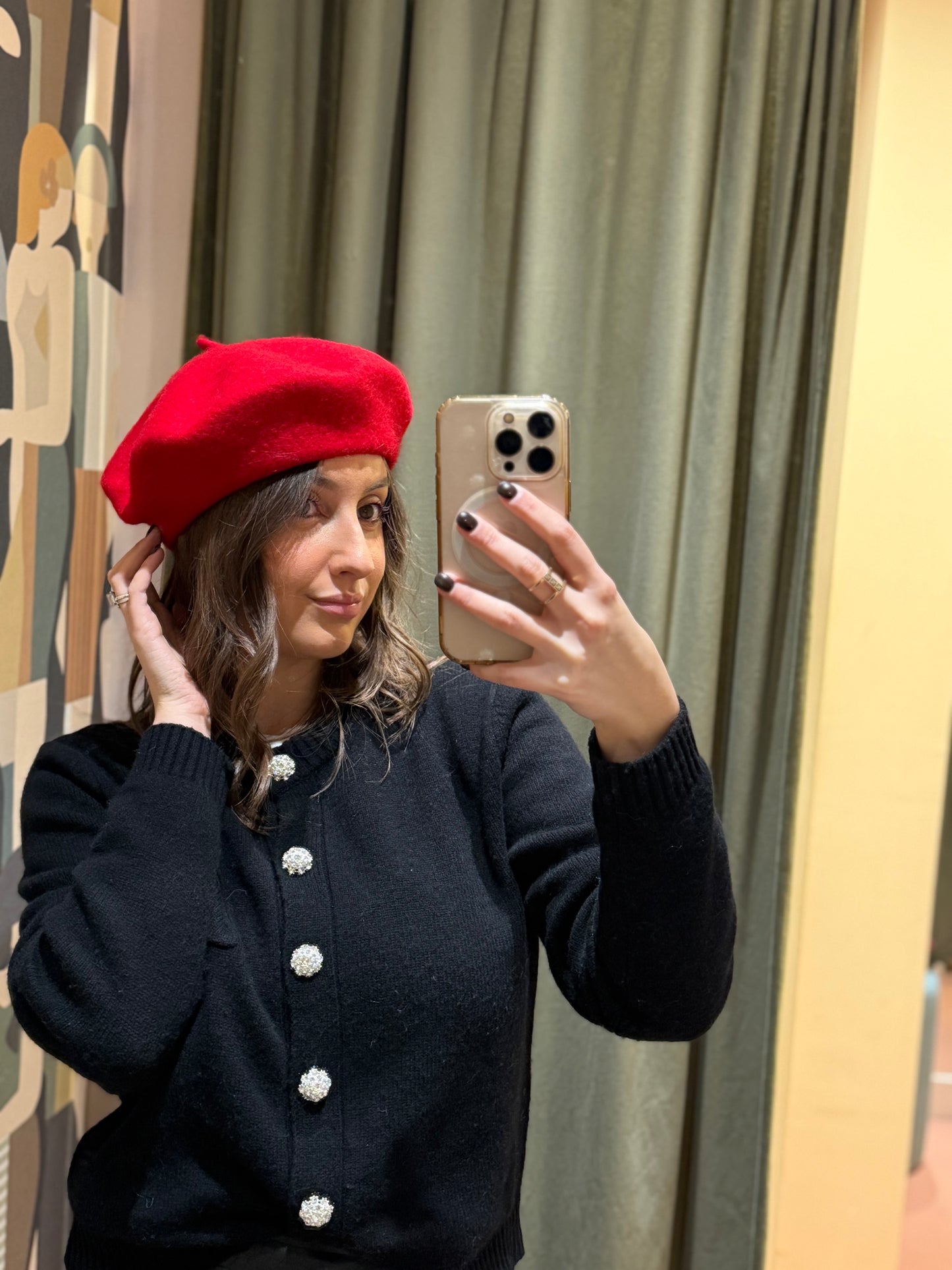 Basco in lana e viscosa (disponibile in più colori)