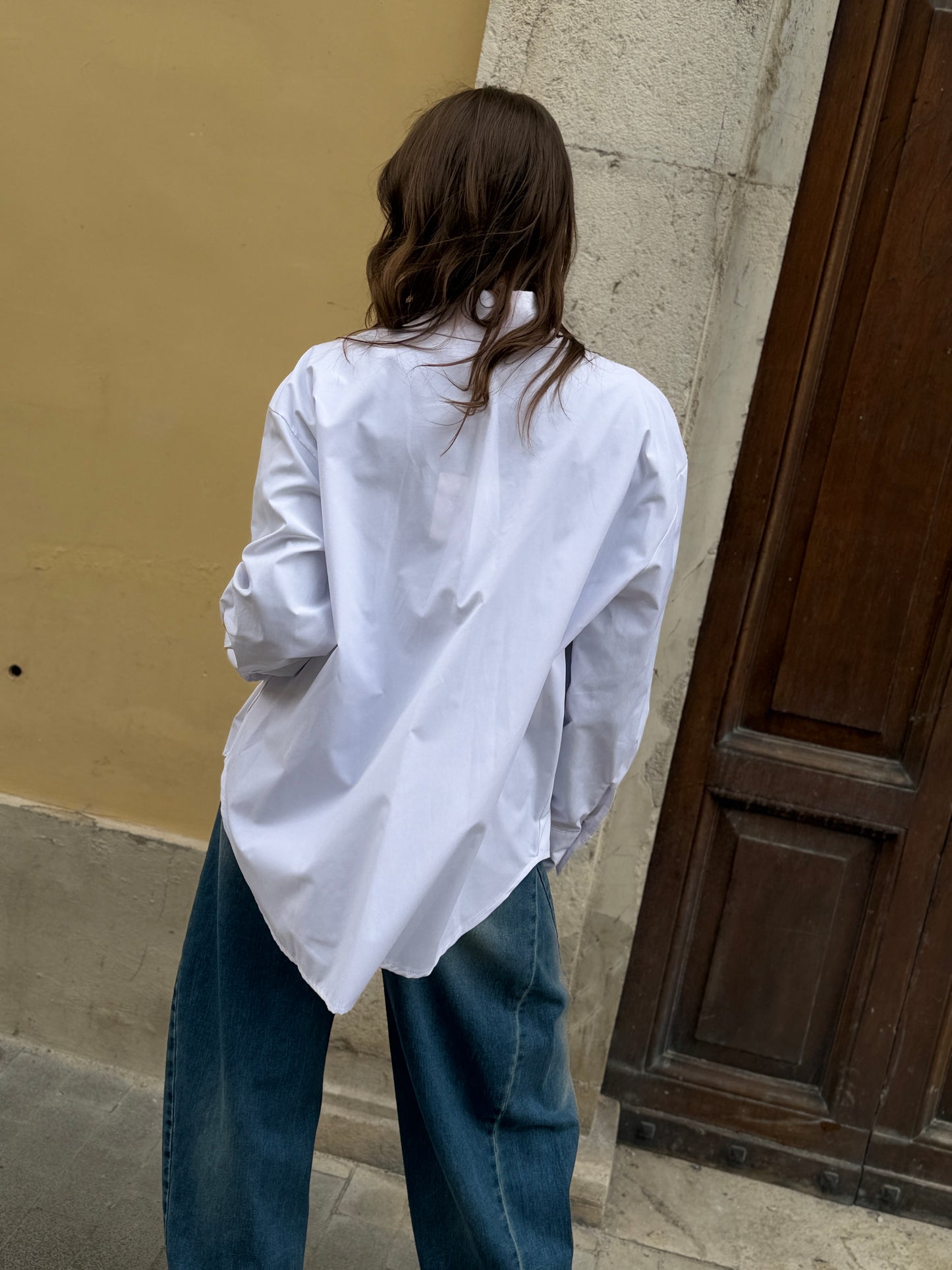 Tensione in Camicia taschino paillettes