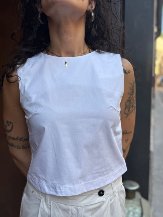 Tensione in Top Bianco