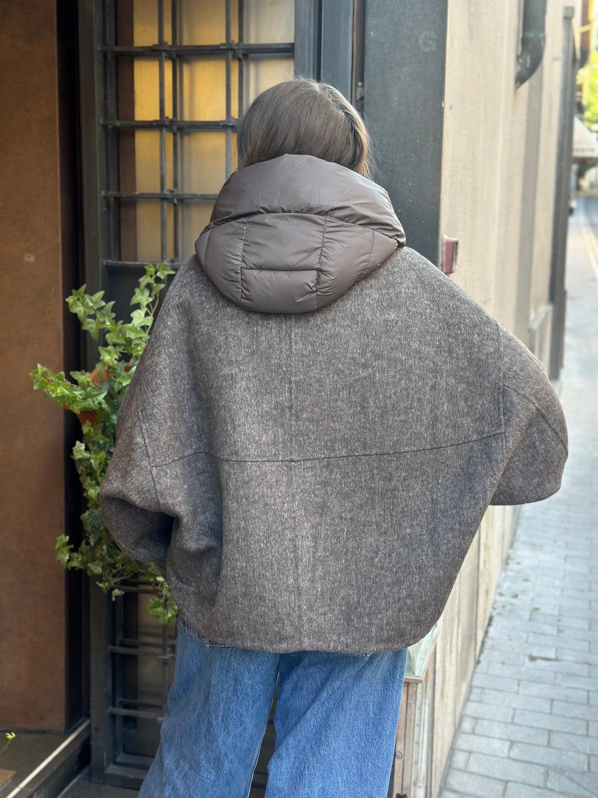 Haveone cappotto bomber MORO