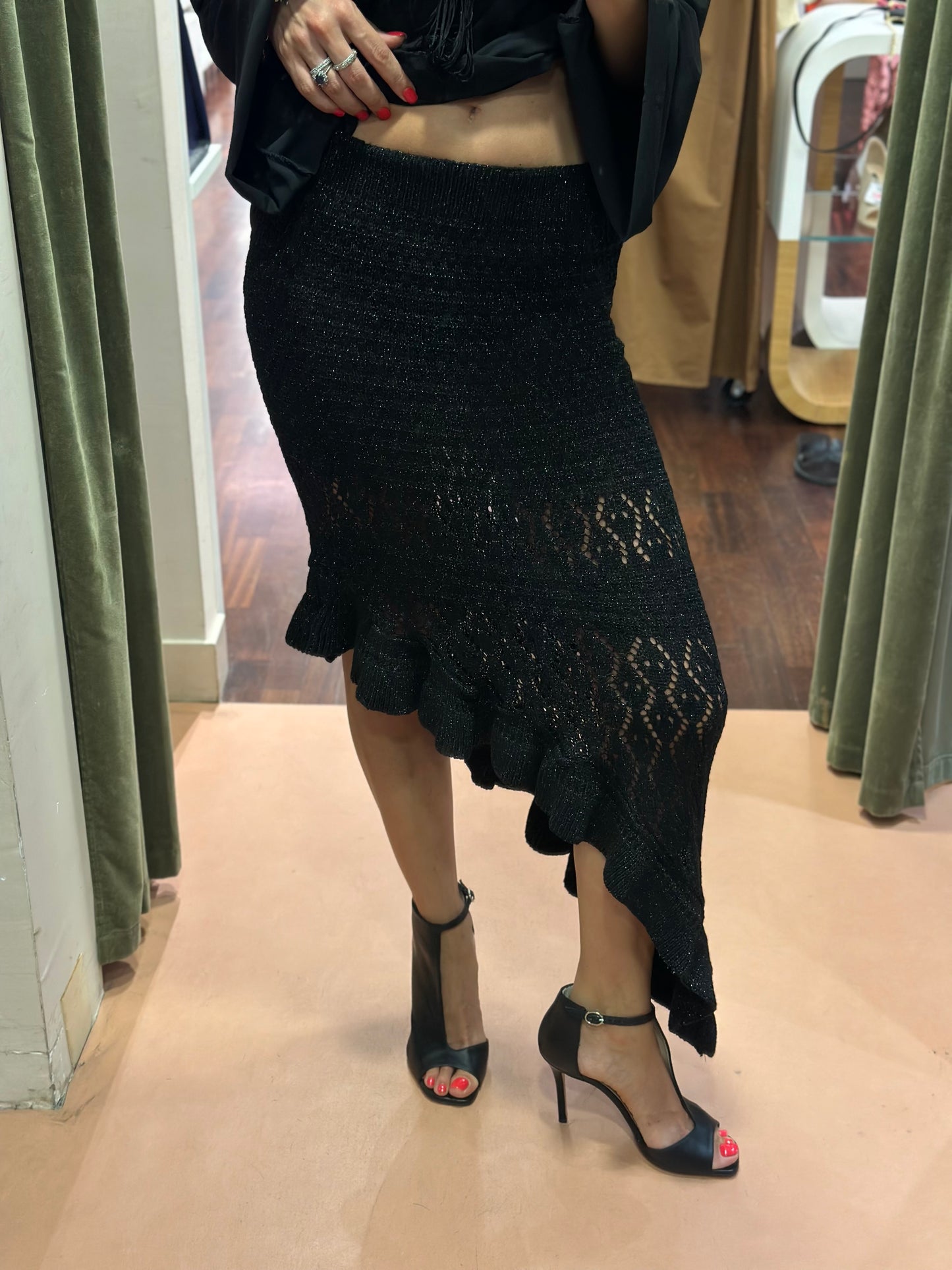 Gonna IBIZA Crochet LUREX (Disponibile in più varianti colore)
