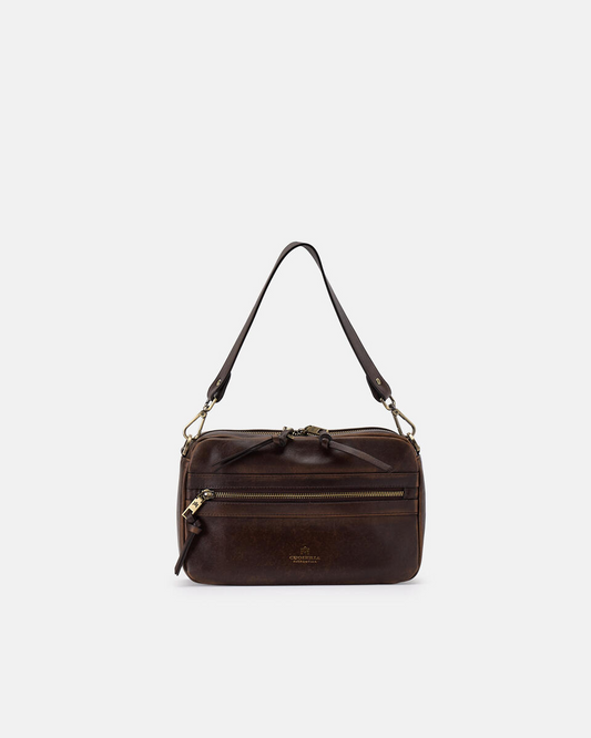Cuoieria Fiorentina CAMERON CAMERA BAG CARAMEL