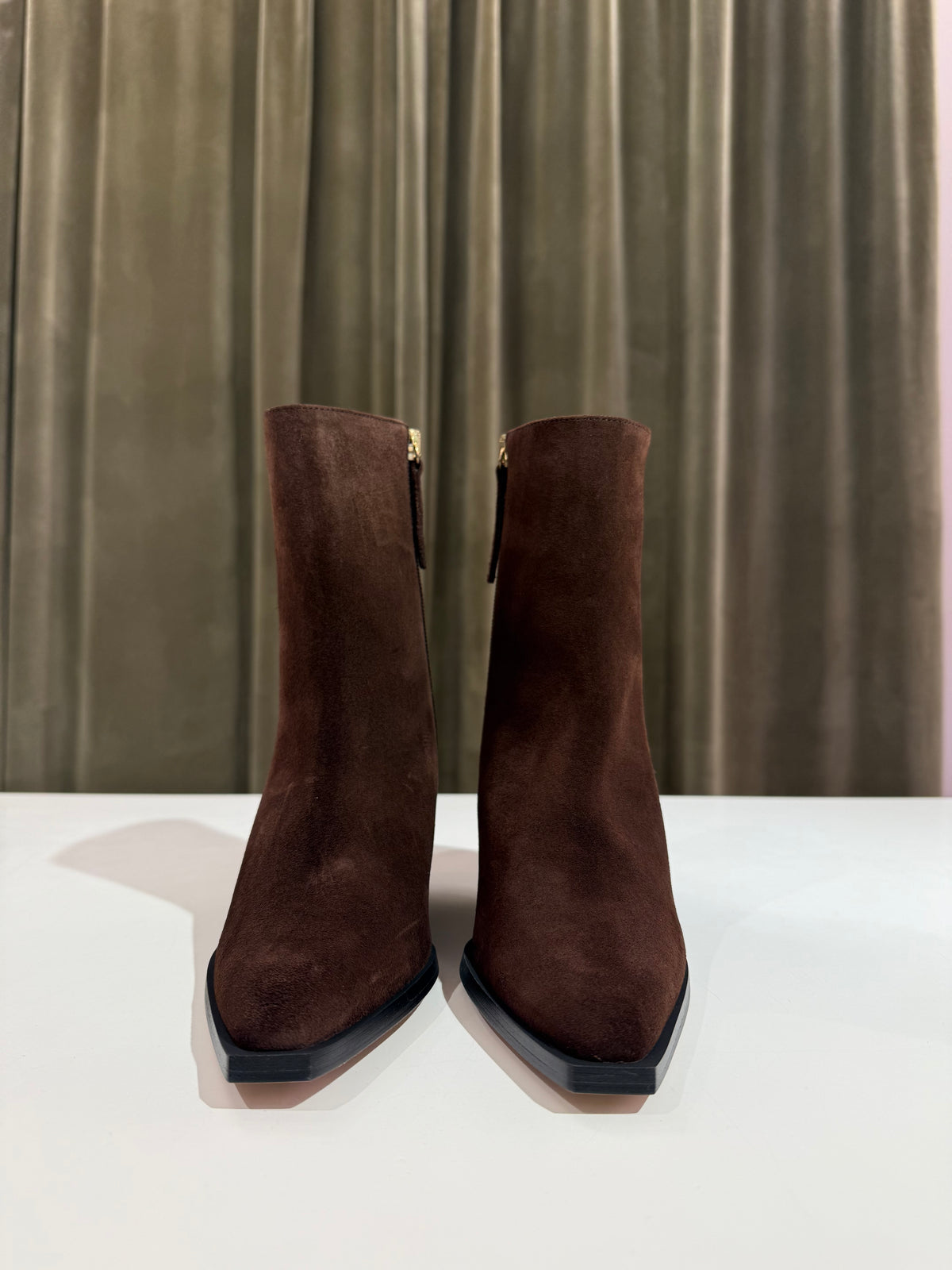 Angel Alarcon MIRETTE cow suede BROWN