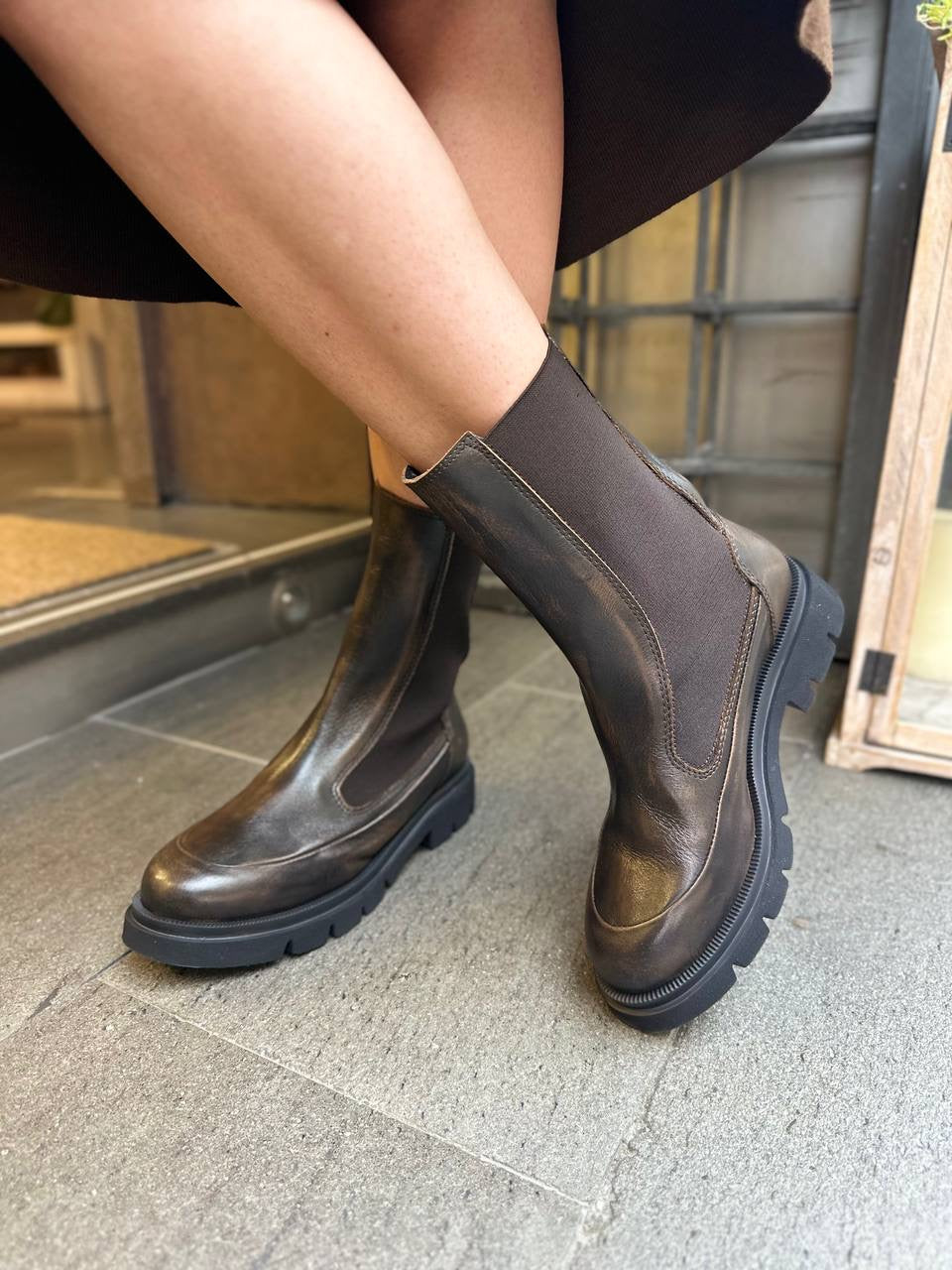 Stivaletto Beatles effetto invecchiato