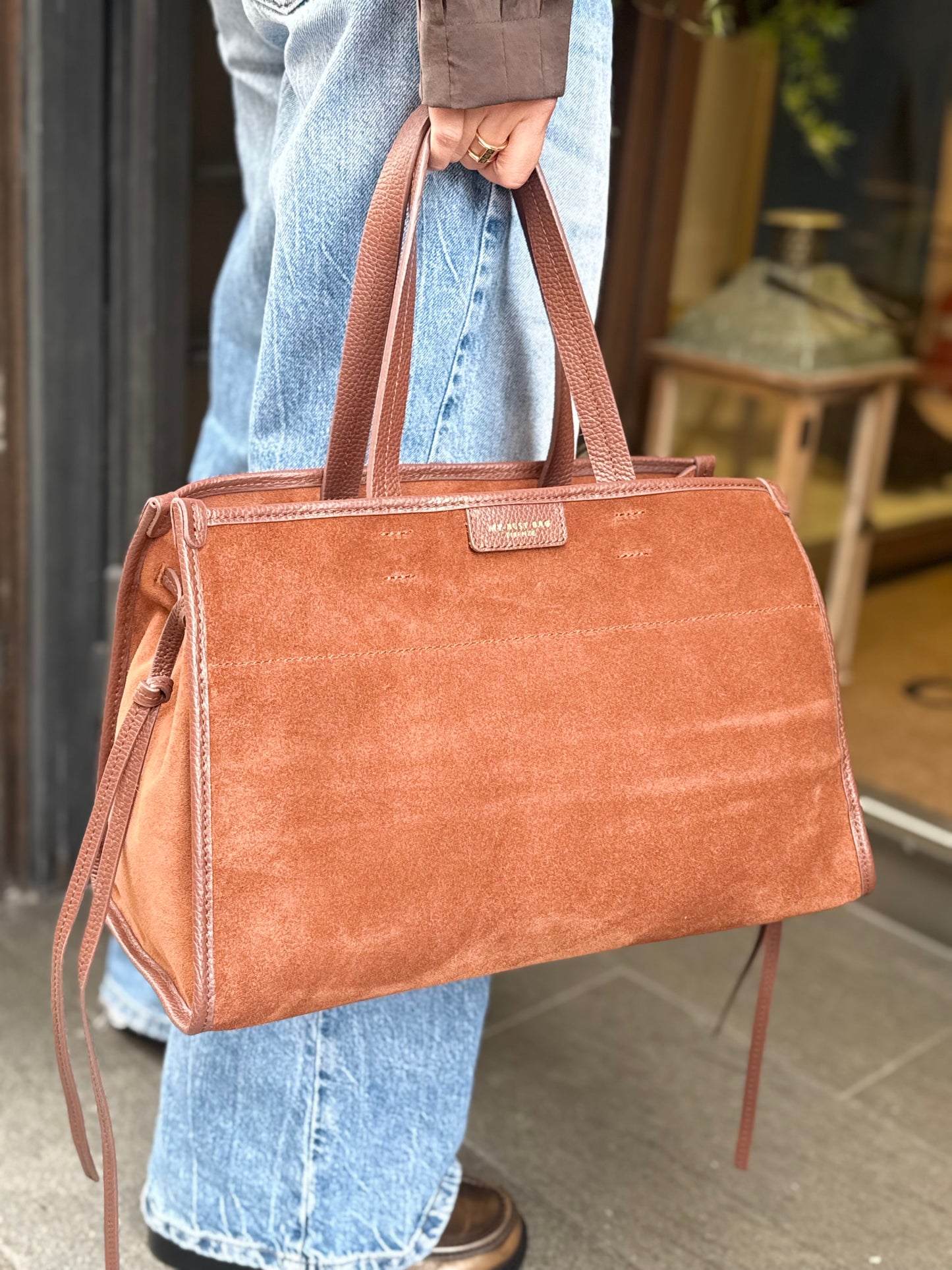 My Best Bag DIVA SUEDE BRUCIATO