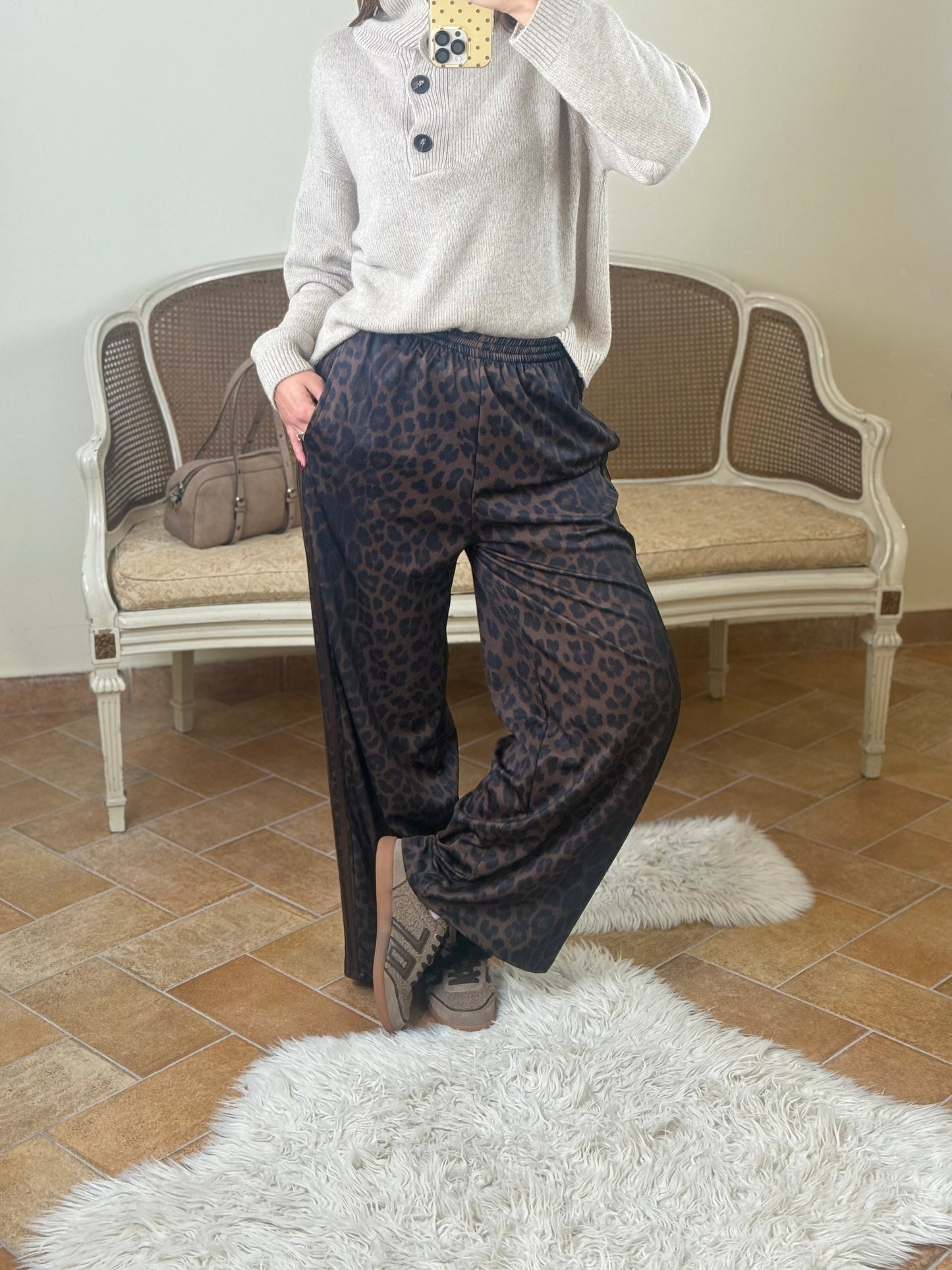 Pantalone tuta FERGIE Maculato