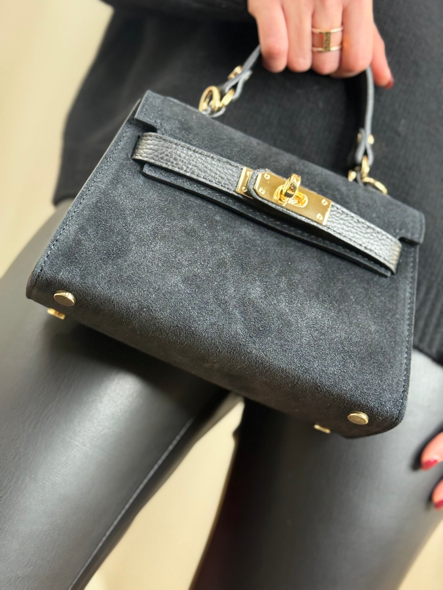 Borsa scamosciata KYLIE